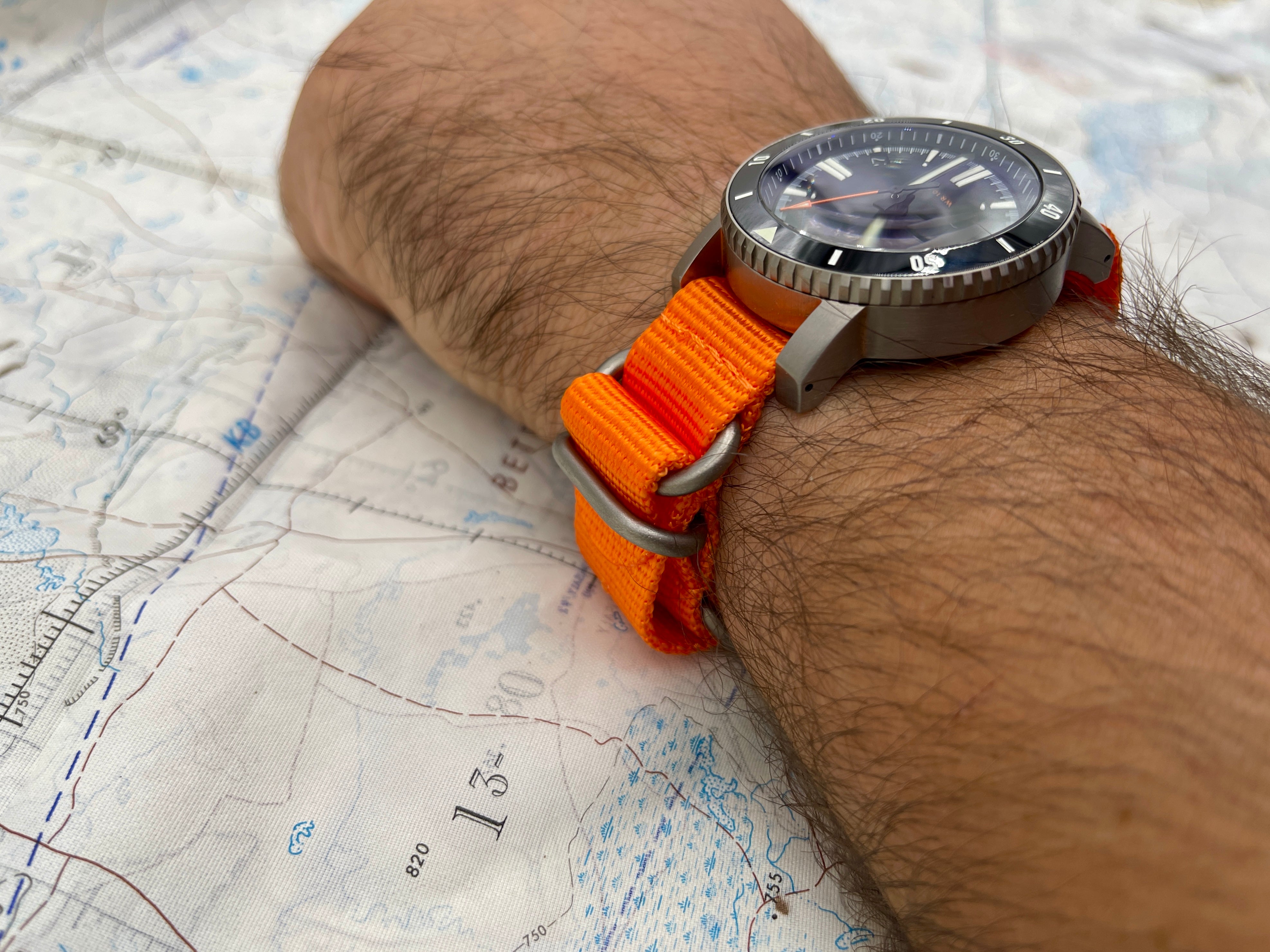Titanium Zulu® Watch Straps by Maratac® - Limited Edition