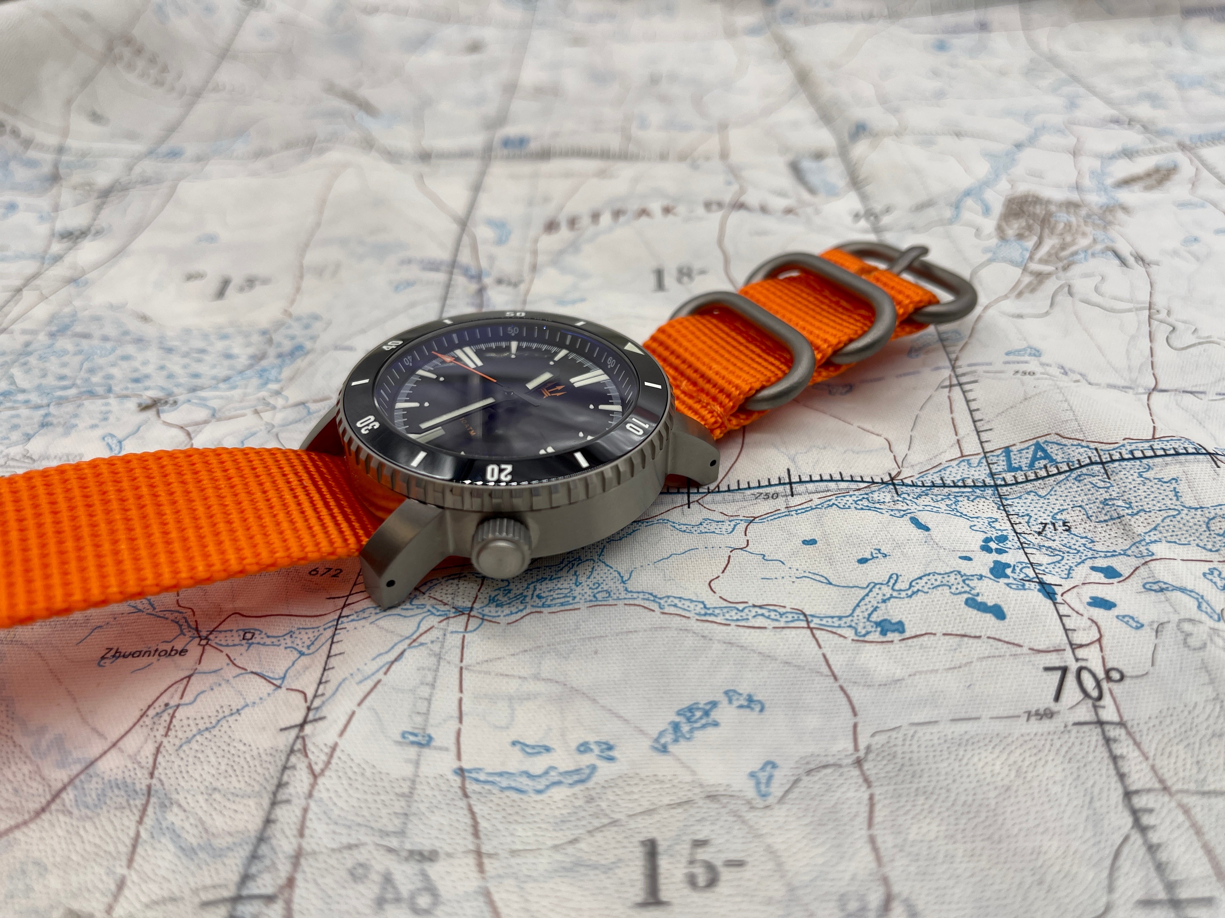 Titanium Zulu® Watch Straps by Maratac® - Limited Edition