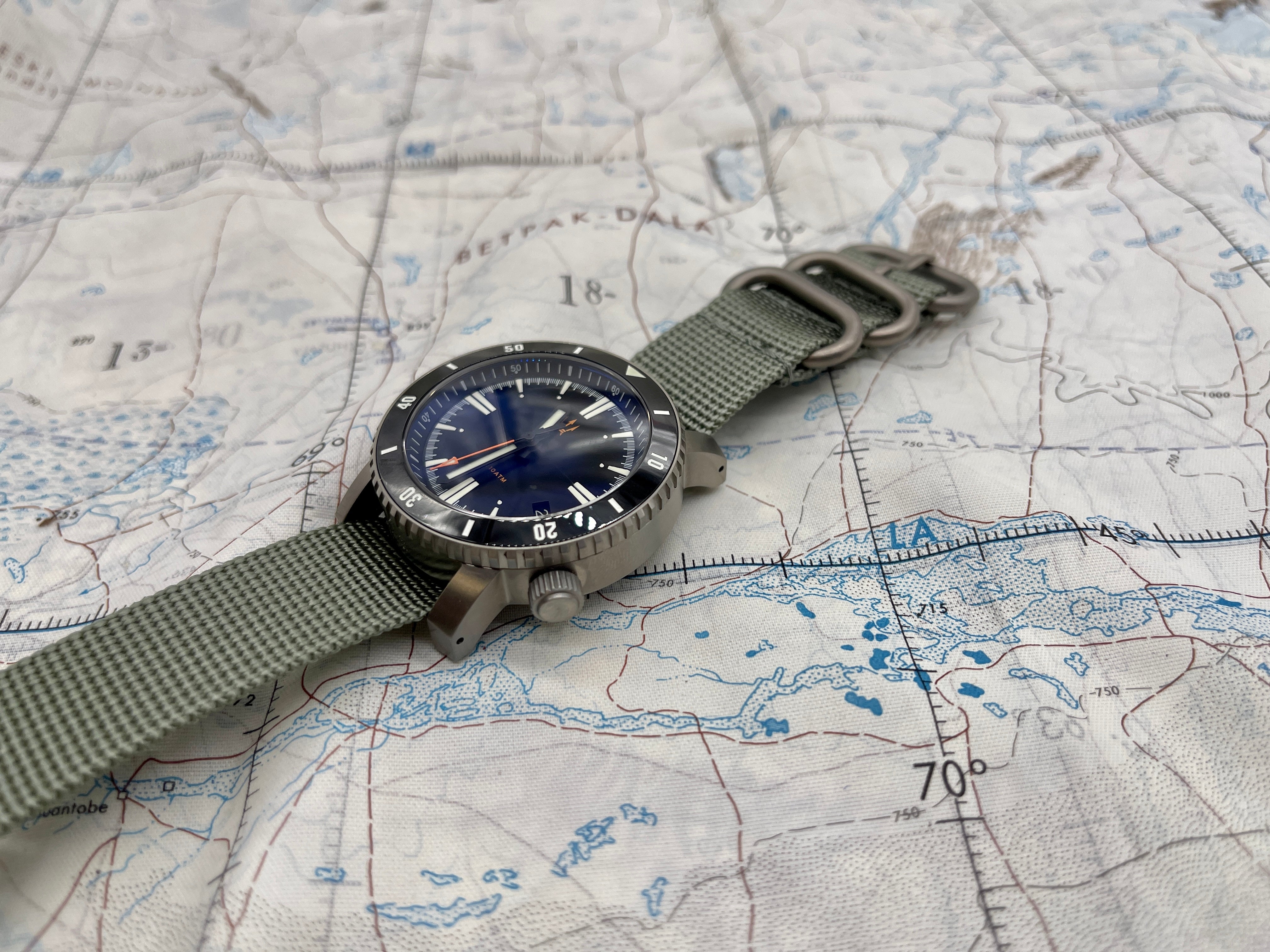 Titanium Zulu® Watch Straps by Maratac® - Limited Edition