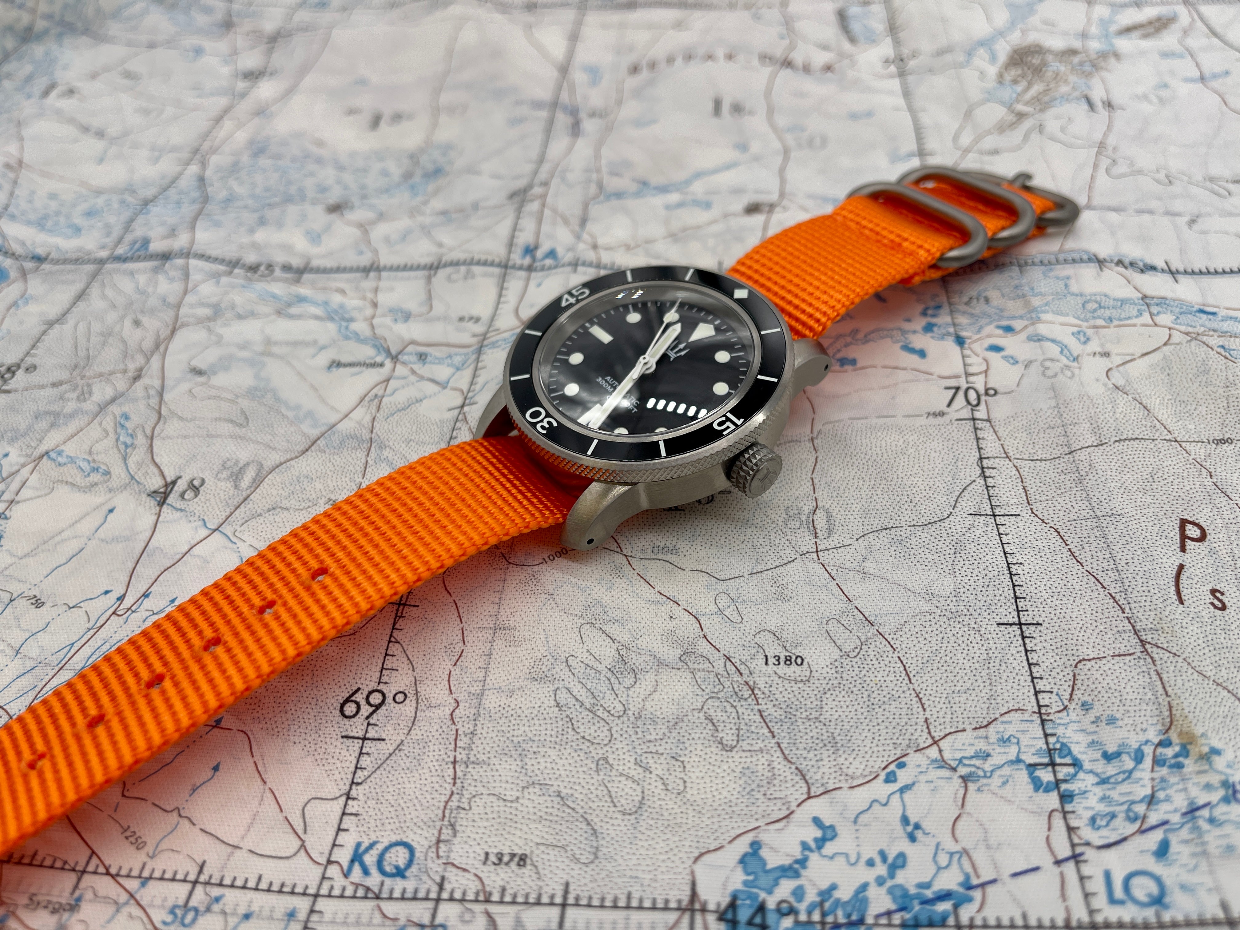 Titanium Zulu® Watch Straps by Maratac® - Limited Edition