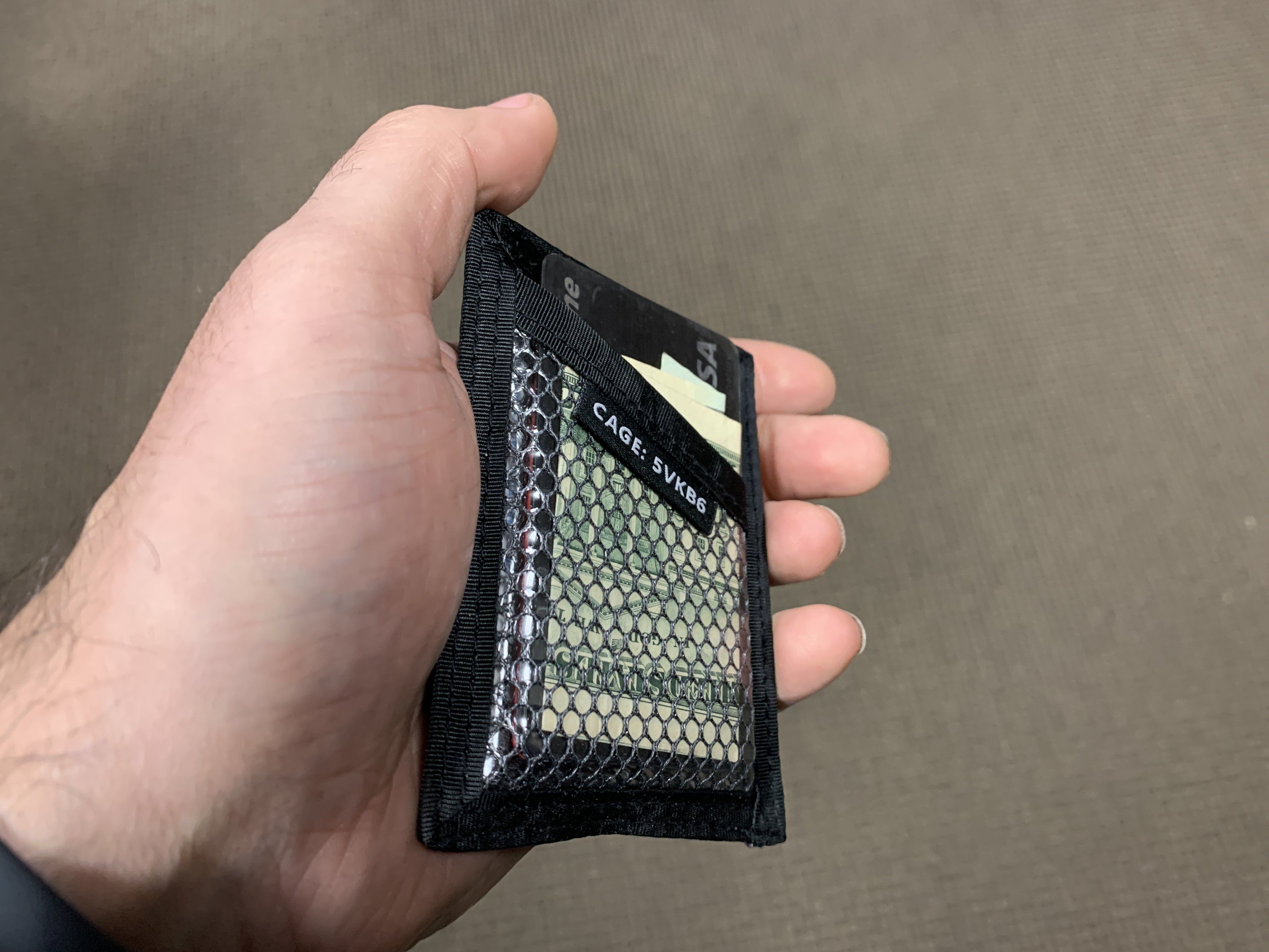 Woven Dyneema® Matrix Card Holder - CountyComm
