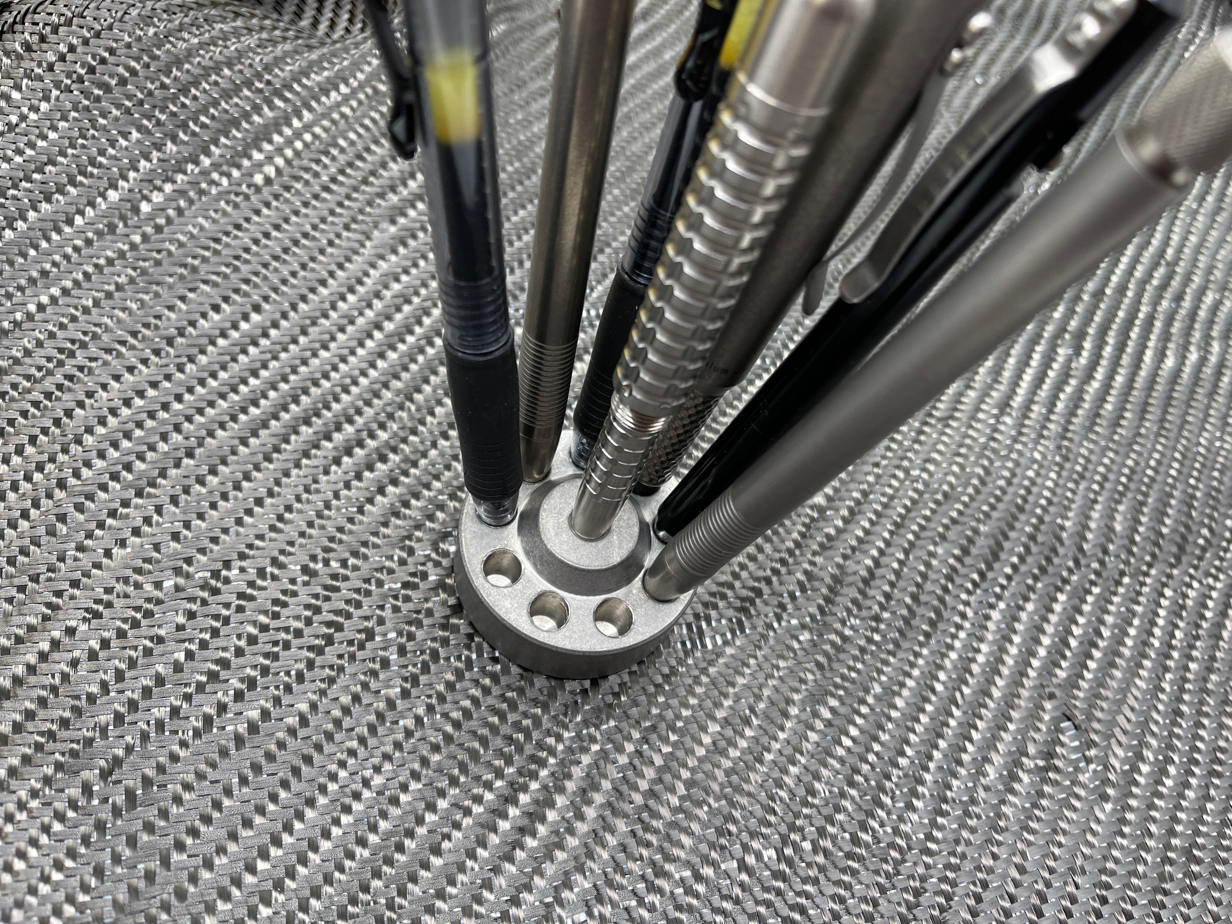 Universal Titanium Desk Stand for 1/4" Screwdriver Sets! - Gen 2