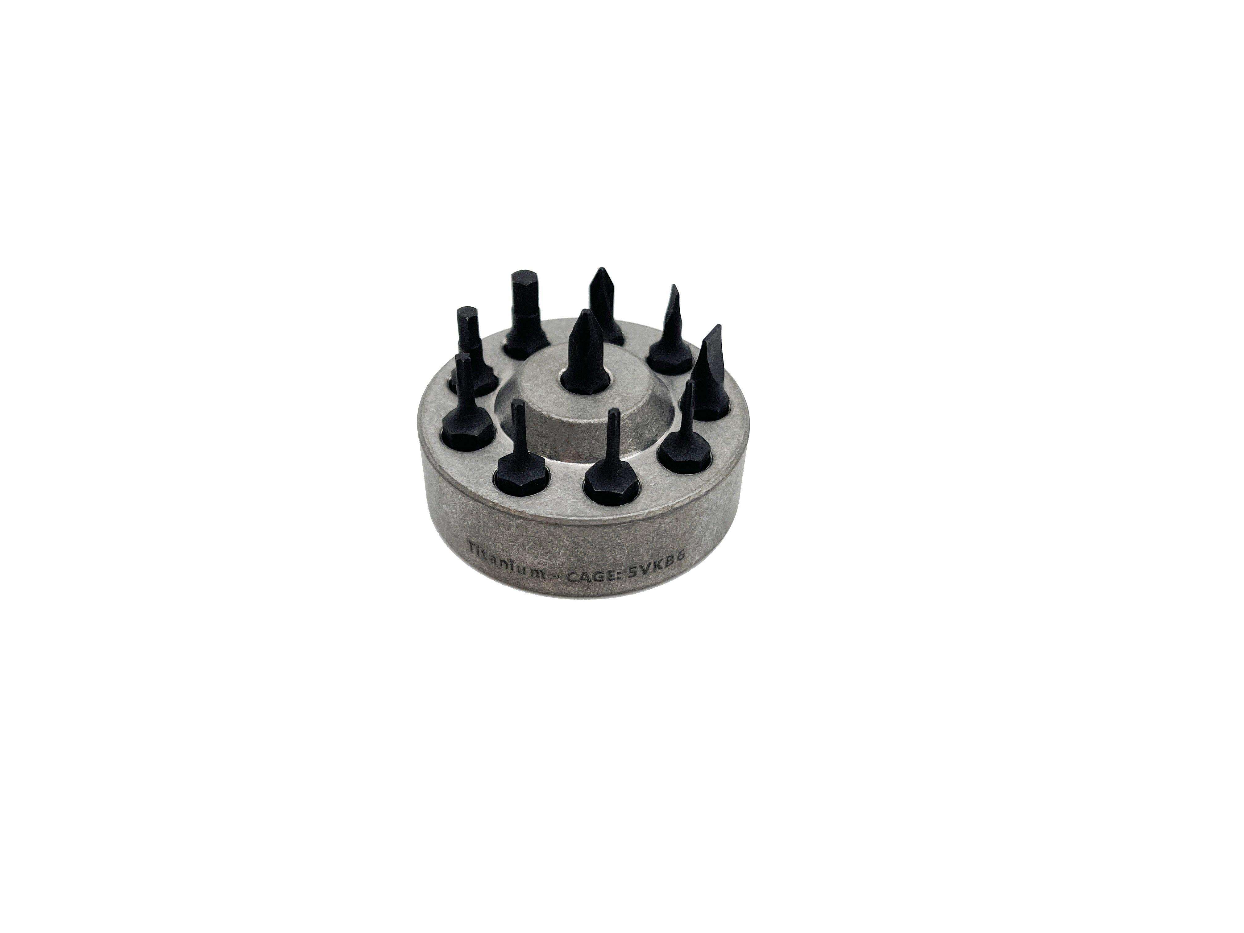 Universal Titanium Desk Stand for 1/4" Screwdriver Sets! - Gen 2