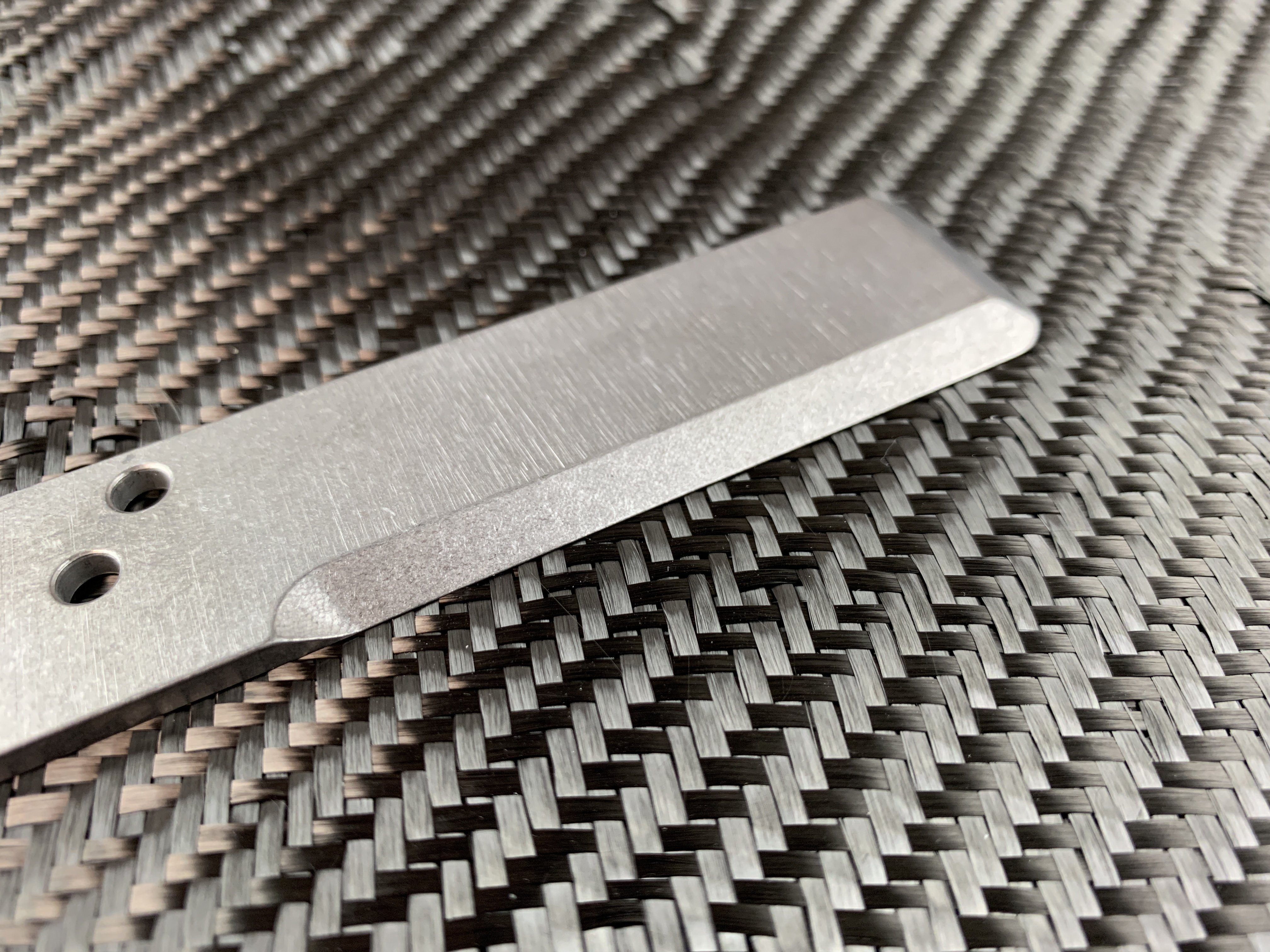 Tumbled Titanium EOD Robotics Breacher Bar ( 2 Sizes ) - CountyComm