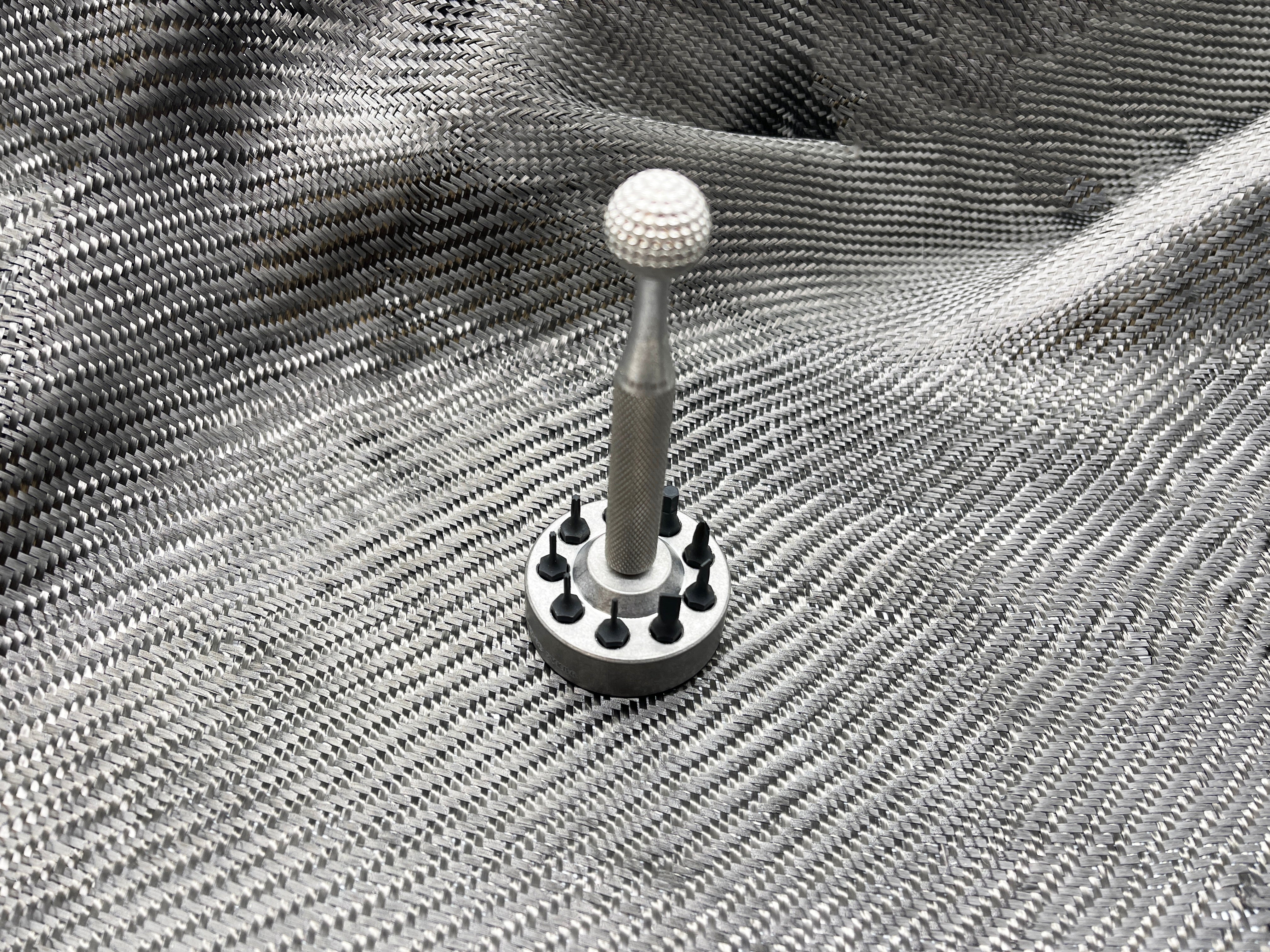 Universal Titanium Desk Stand for 1/4" Screwdriver Sets! - Gen 2