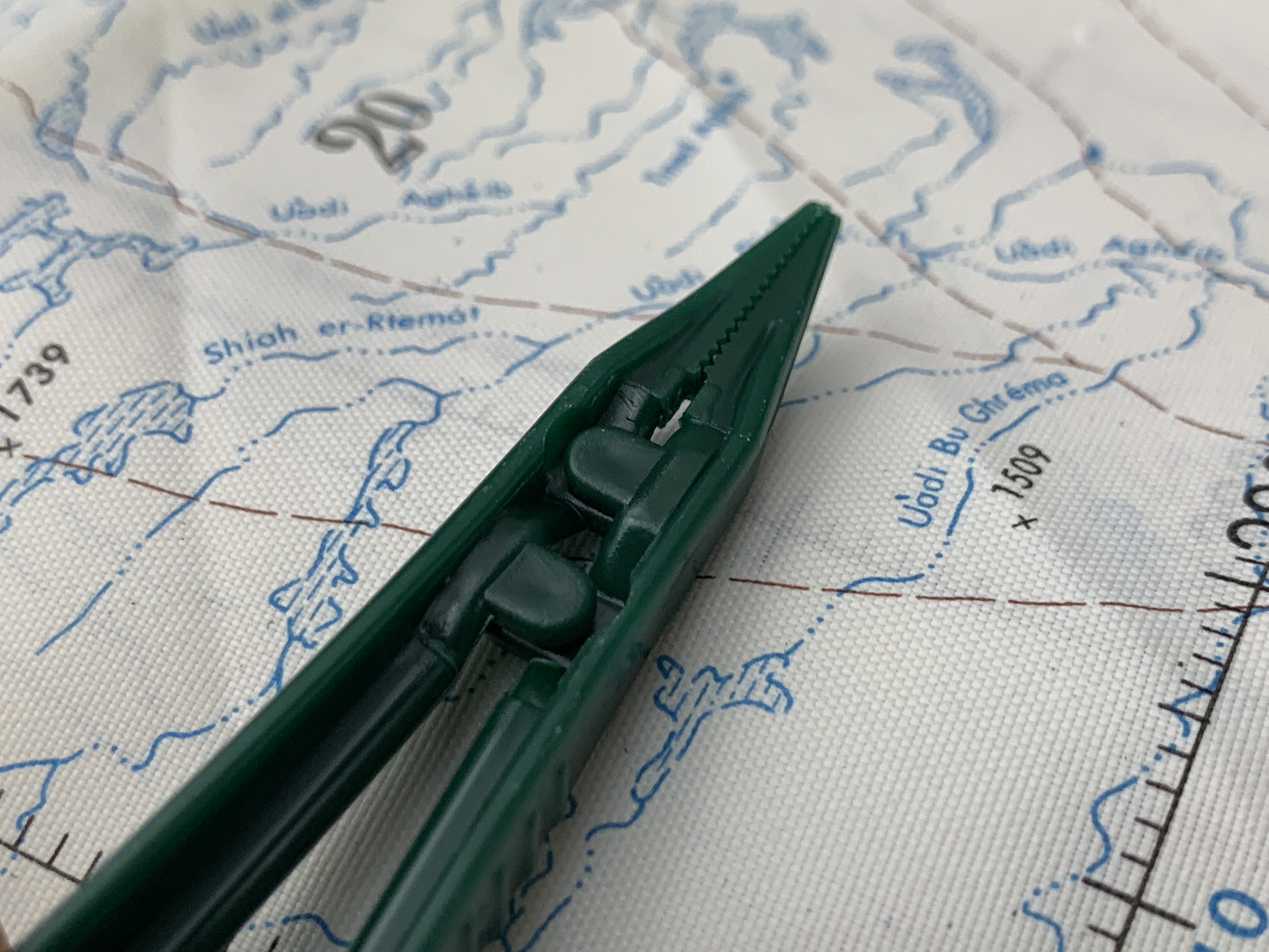 Composite Resin Disposable Tweezer OD Green - CountyComm