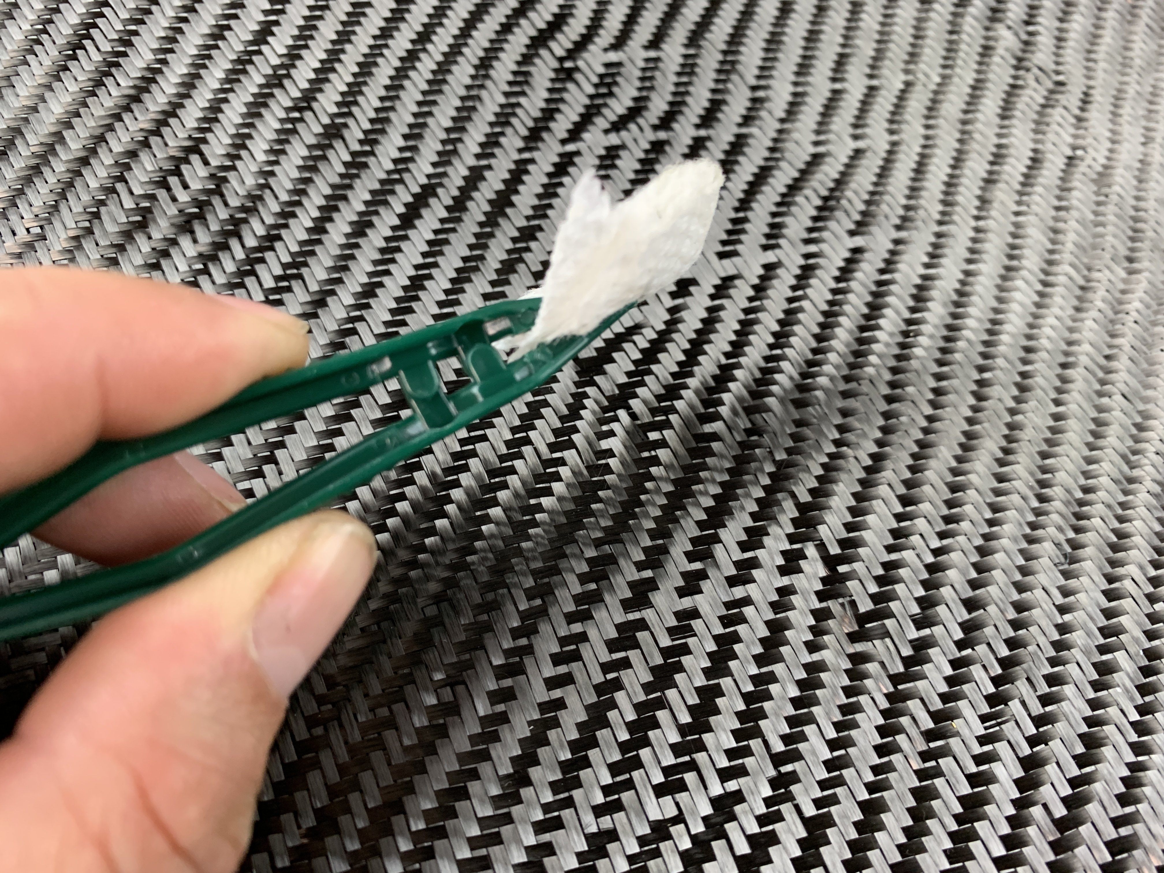 Composite Resin Disposable Tweezer OD Green - CountyComm