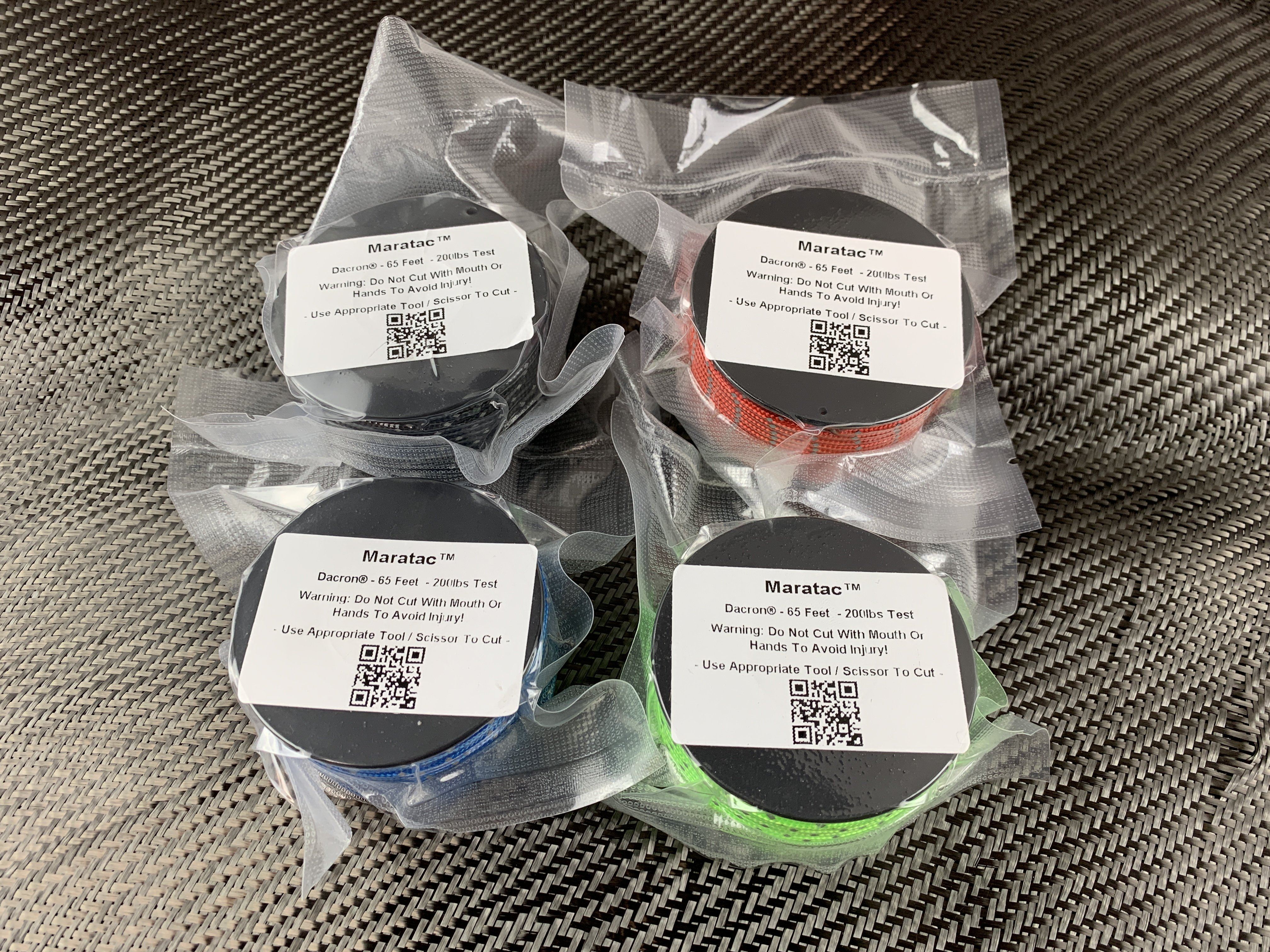 Micro Reflective Cord 65ft /200lb Test - CountyComm