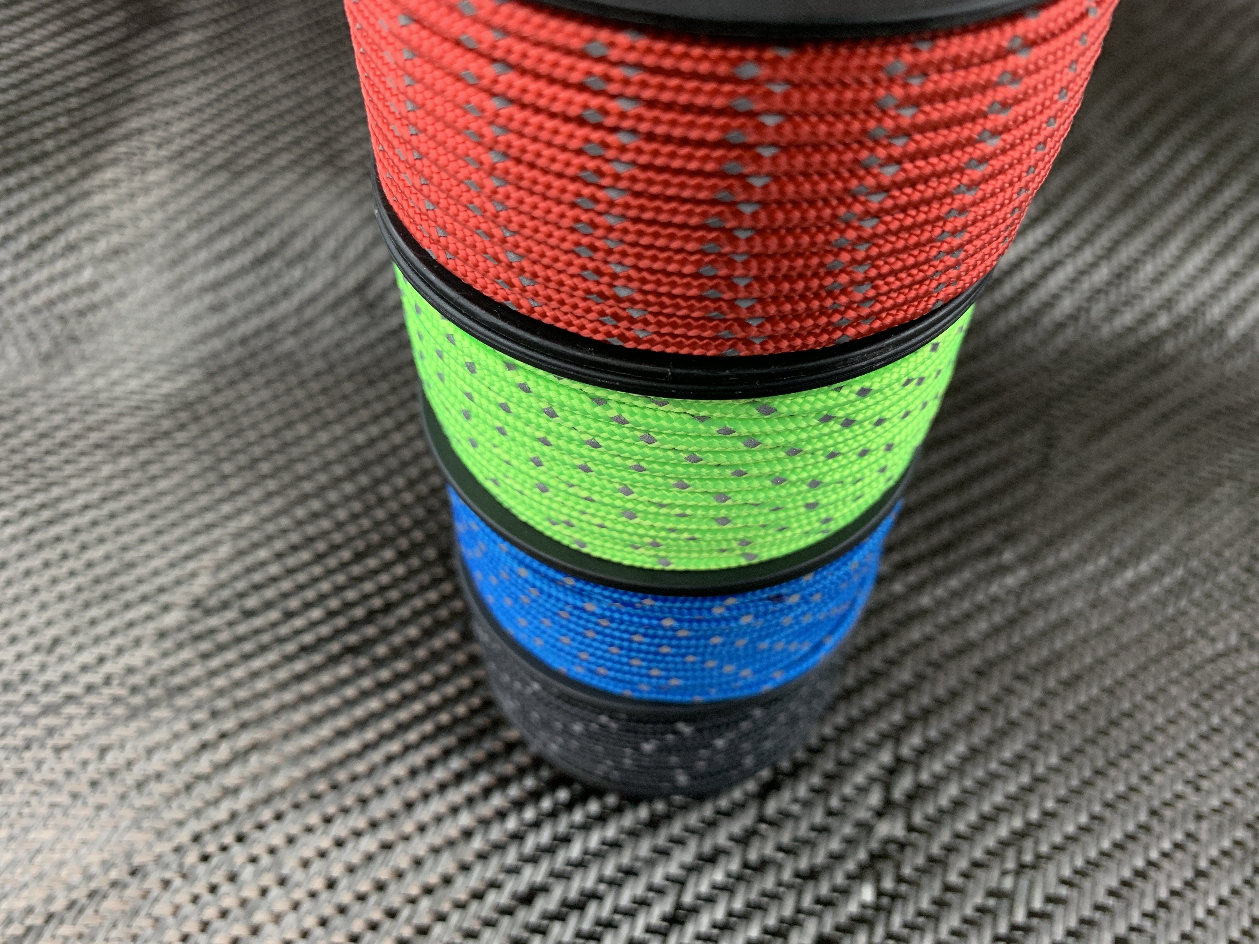 Micro Reflective Cord 65ft /200lb Test - CountyComm