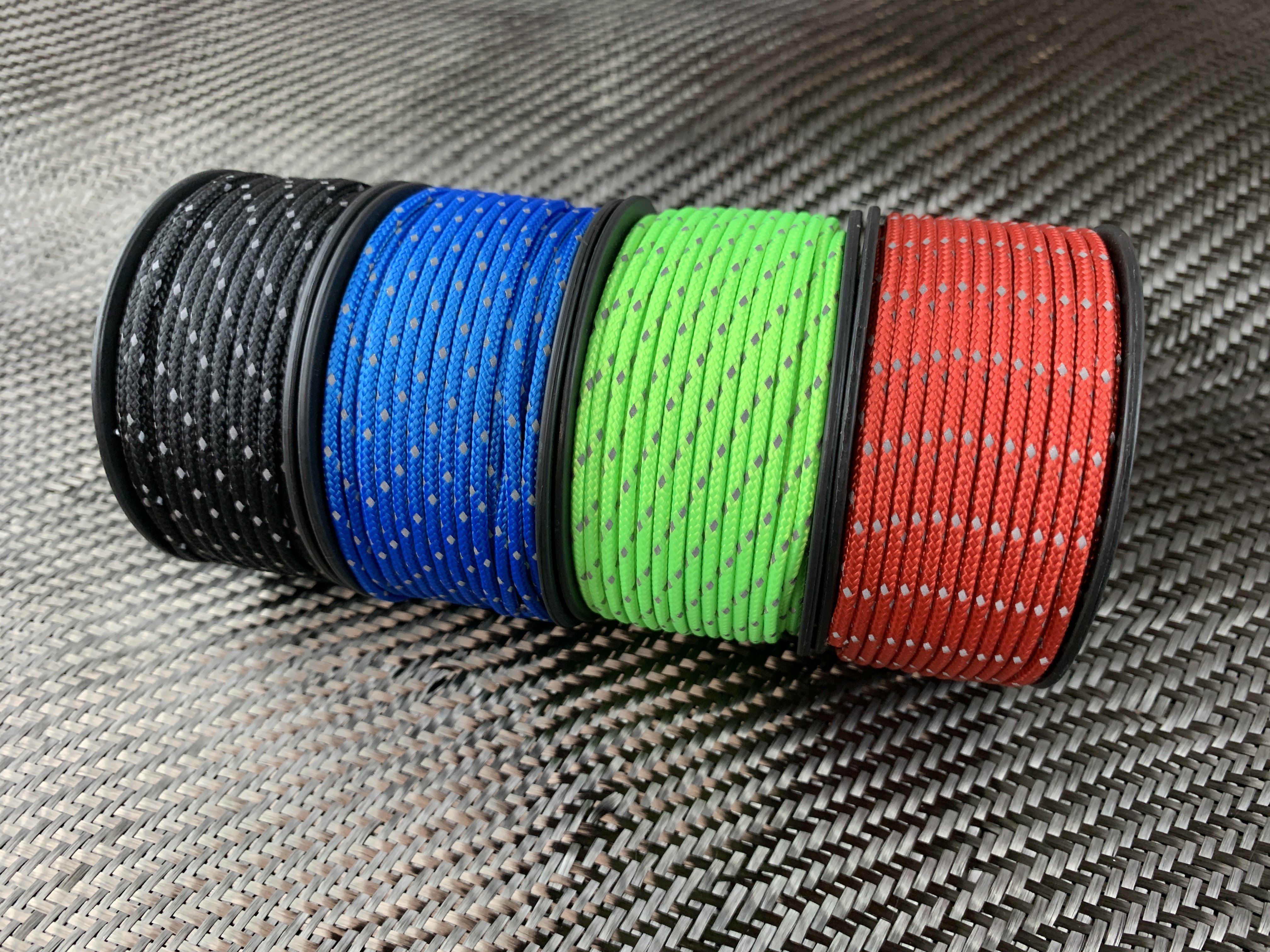 Micro Reflective Cord 65ft /200lb Test - CountyComm