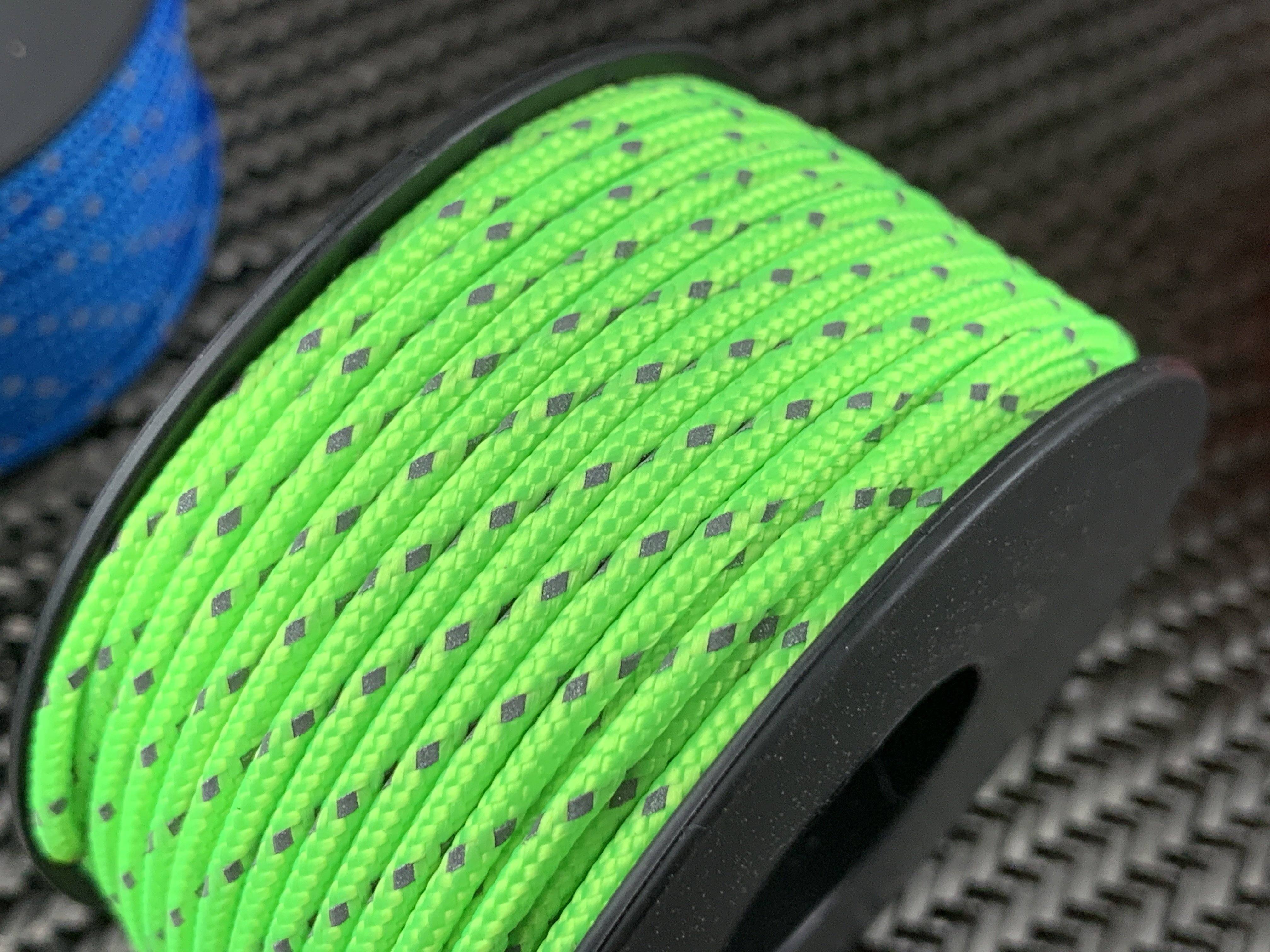Micro Reflective Cord 65ft /200lb Test - CountyComm