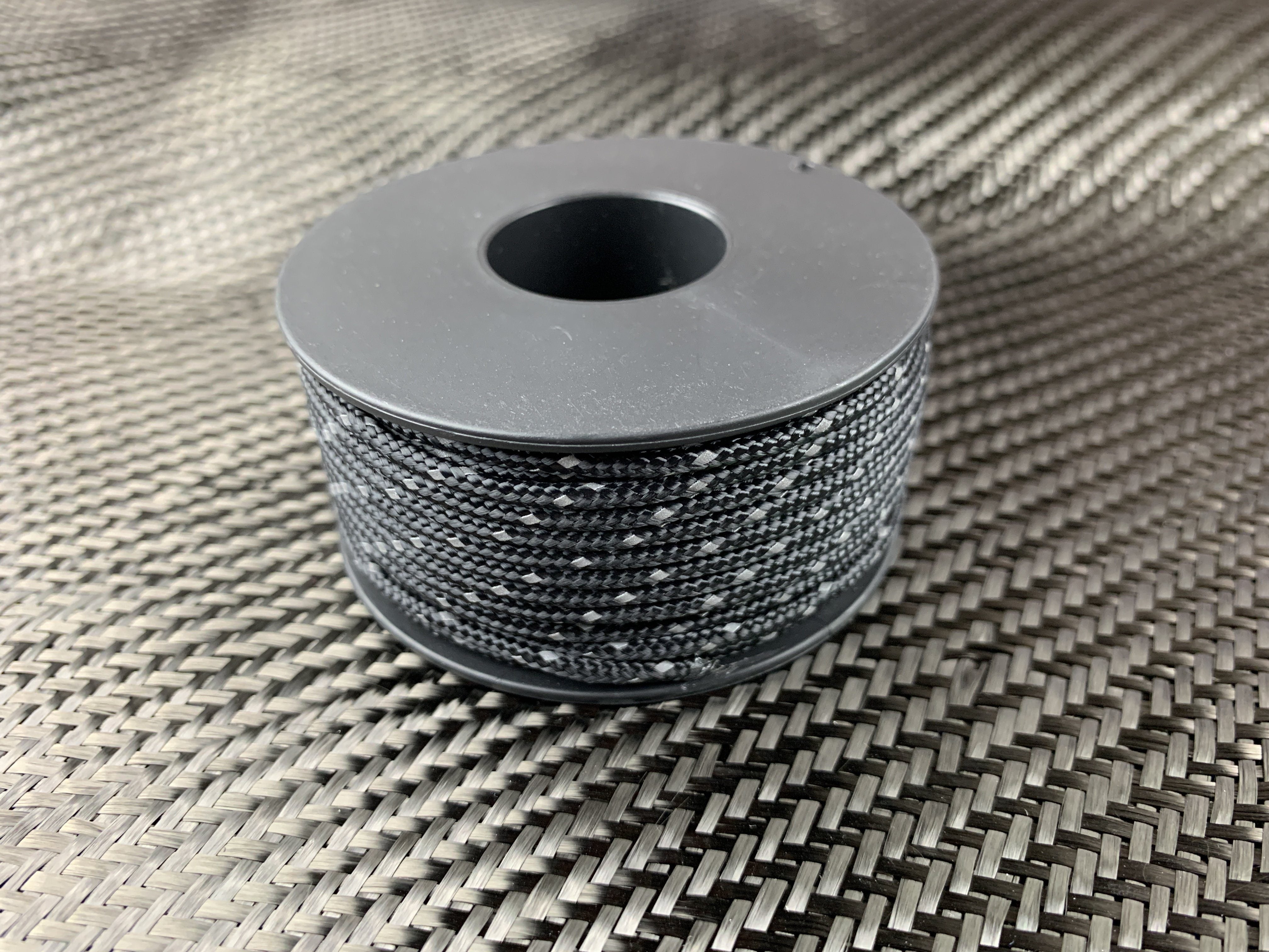 Micro Reflective Cord 65ft /200lb Test - CountyComm