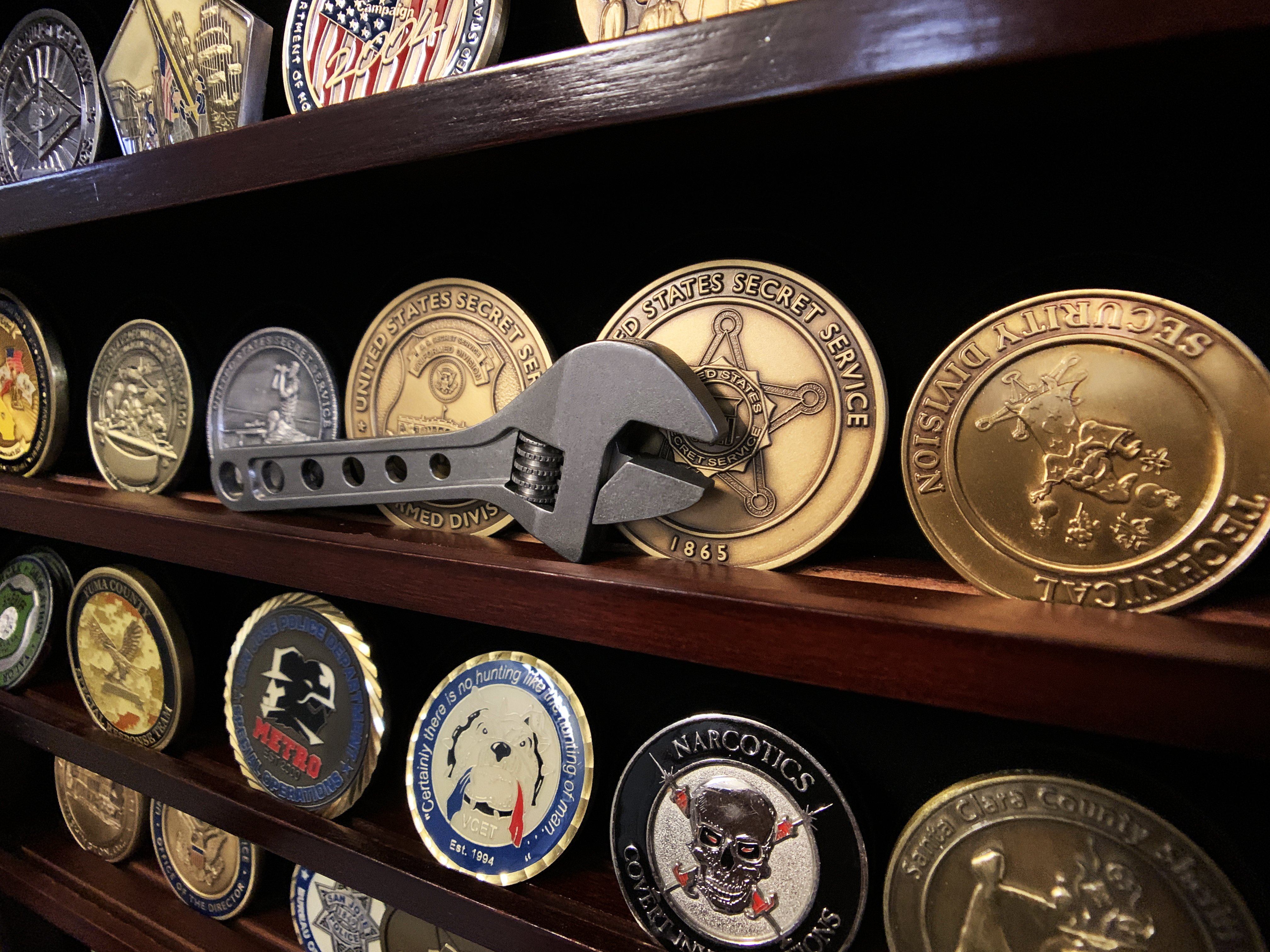 Adjustable Wrench - Titanium 4 Inch ( NSN Pending ) - CountyComm