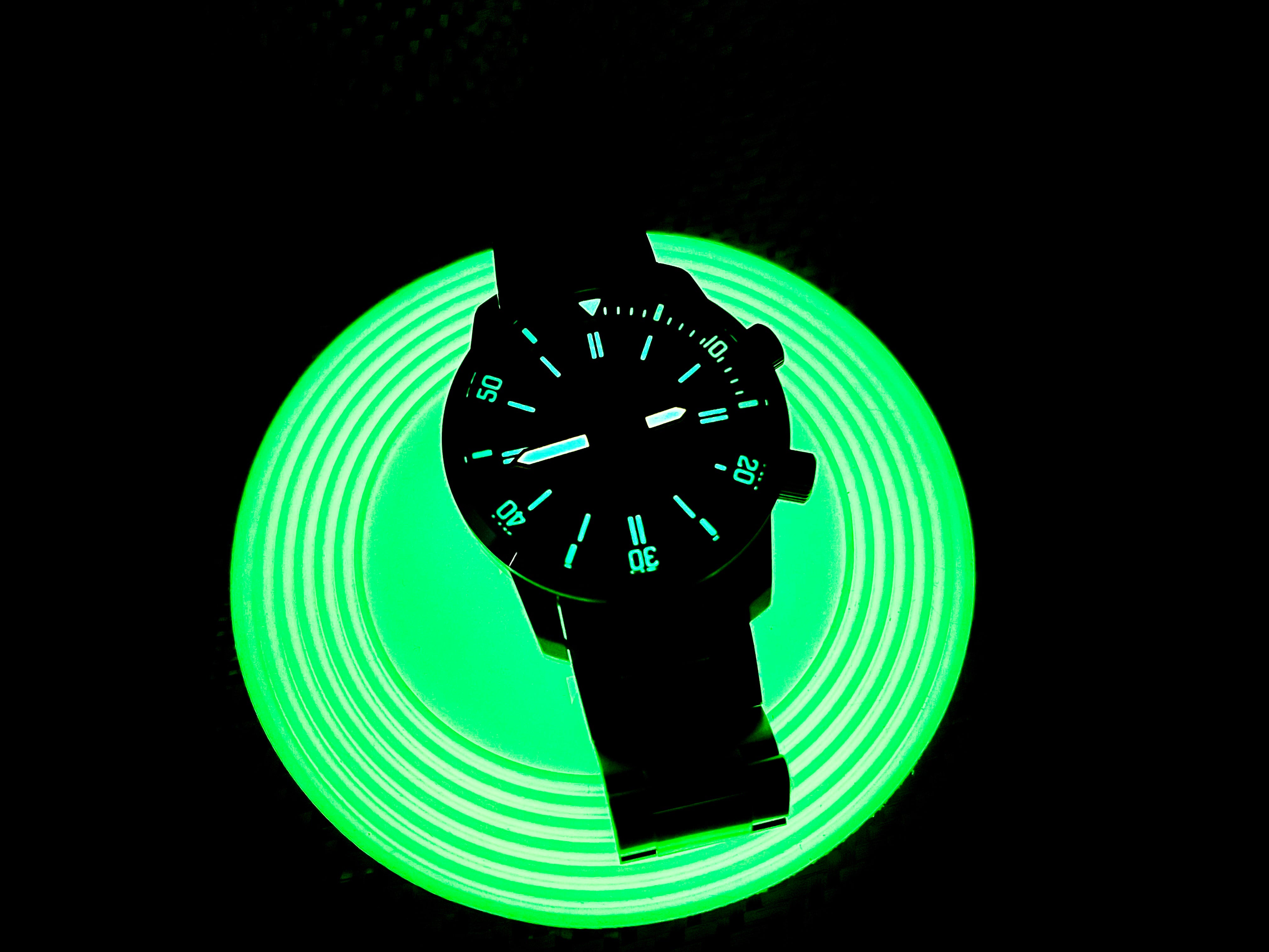 Stainless Steel DC-50 Dual Crown 50ATM Diver Automatic Watch With Date + Bracelet by Maratac®