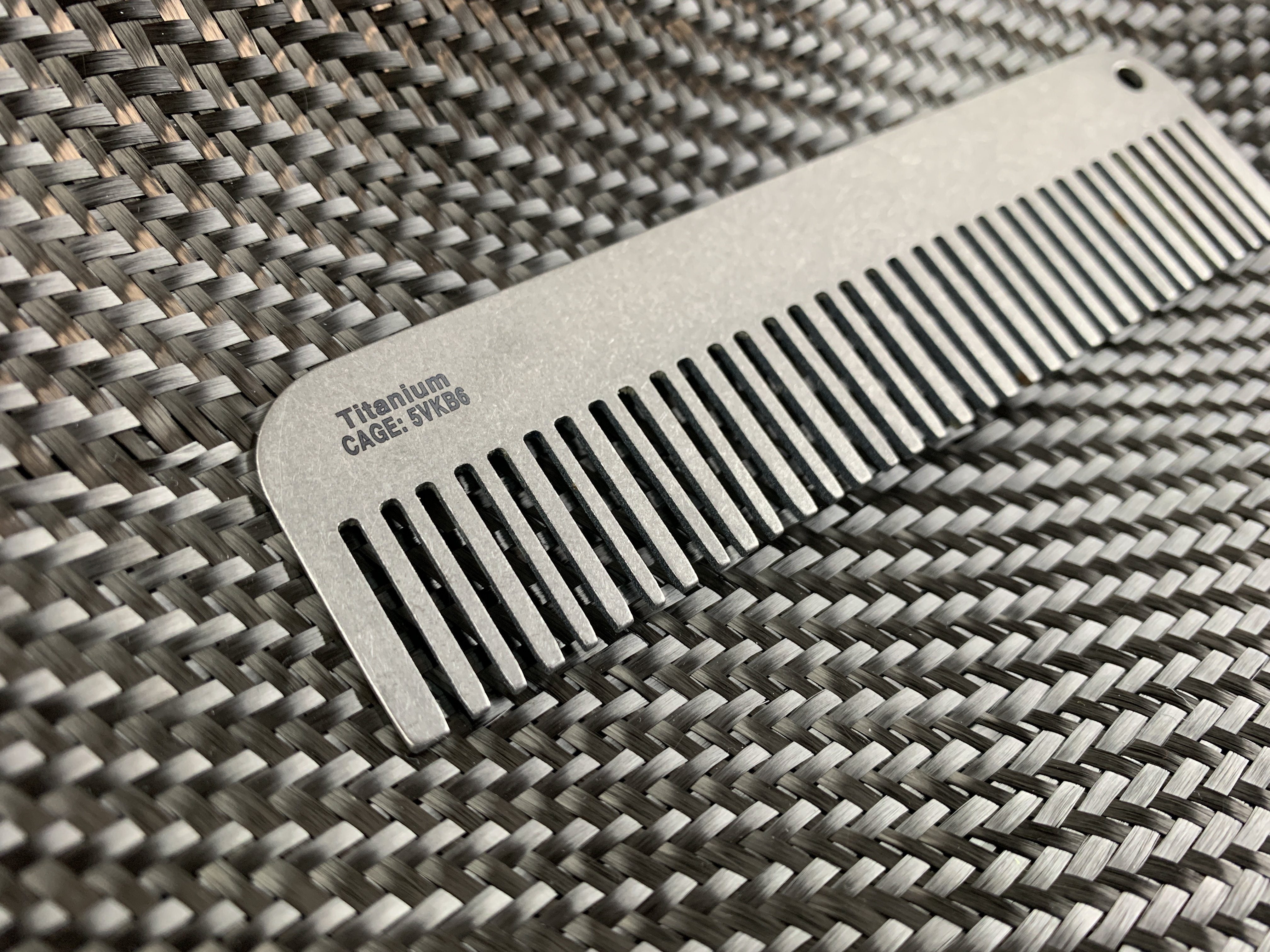 Exclusive Titanium Comb - Limited Overrun! - CountyComm