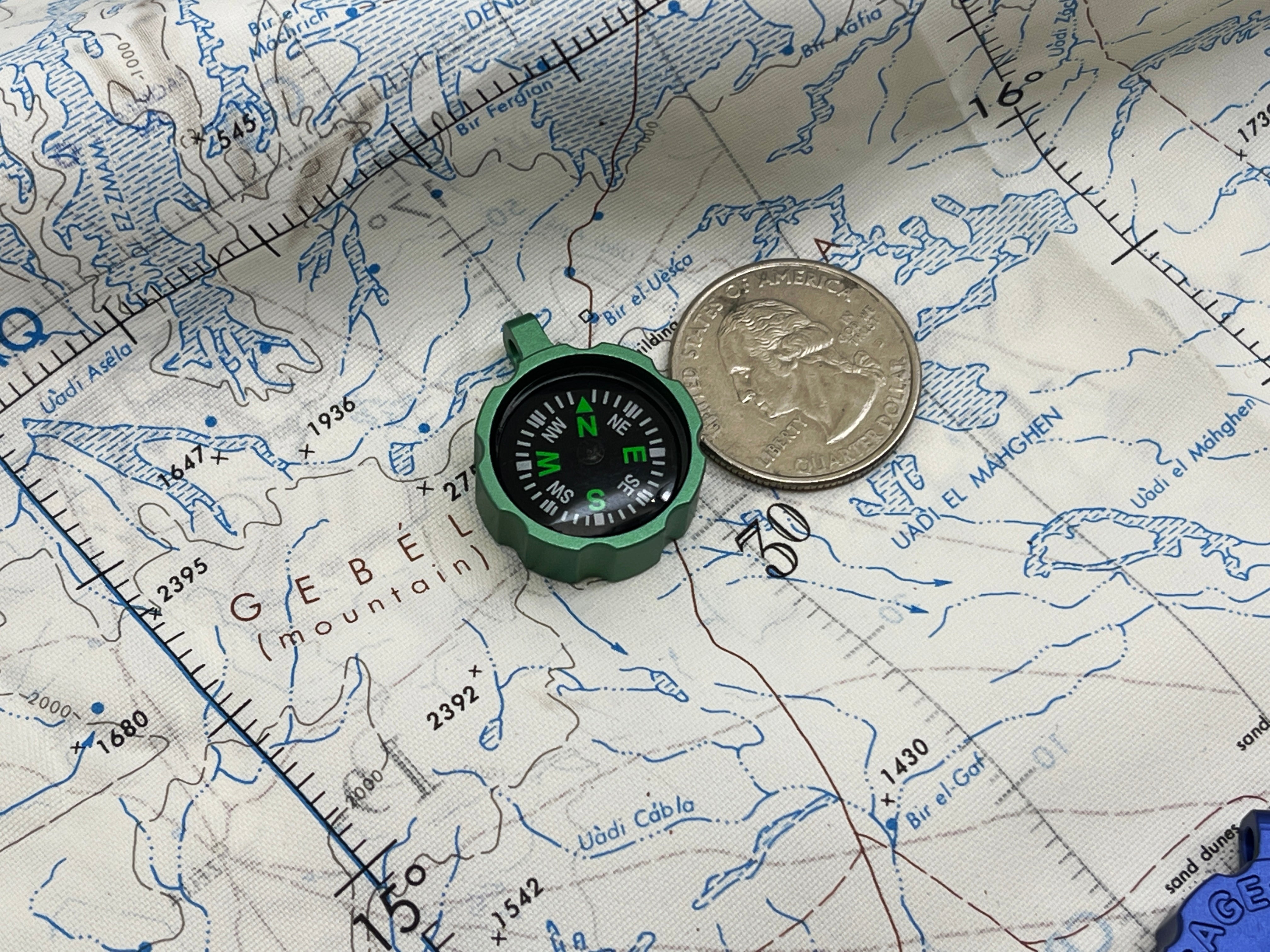 Rugged Anodized Companion Compass - Gen 2