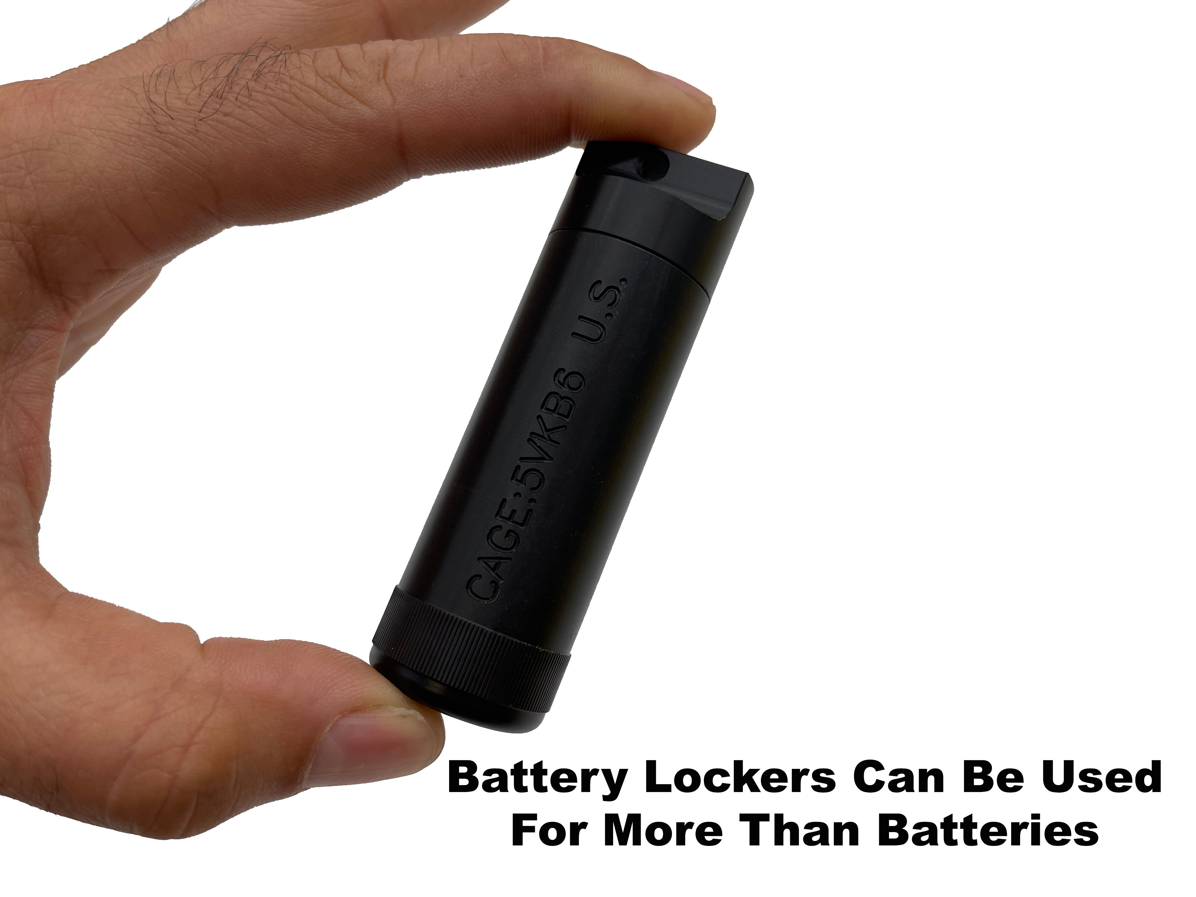 Delrin Battery Lockers - Waterproof