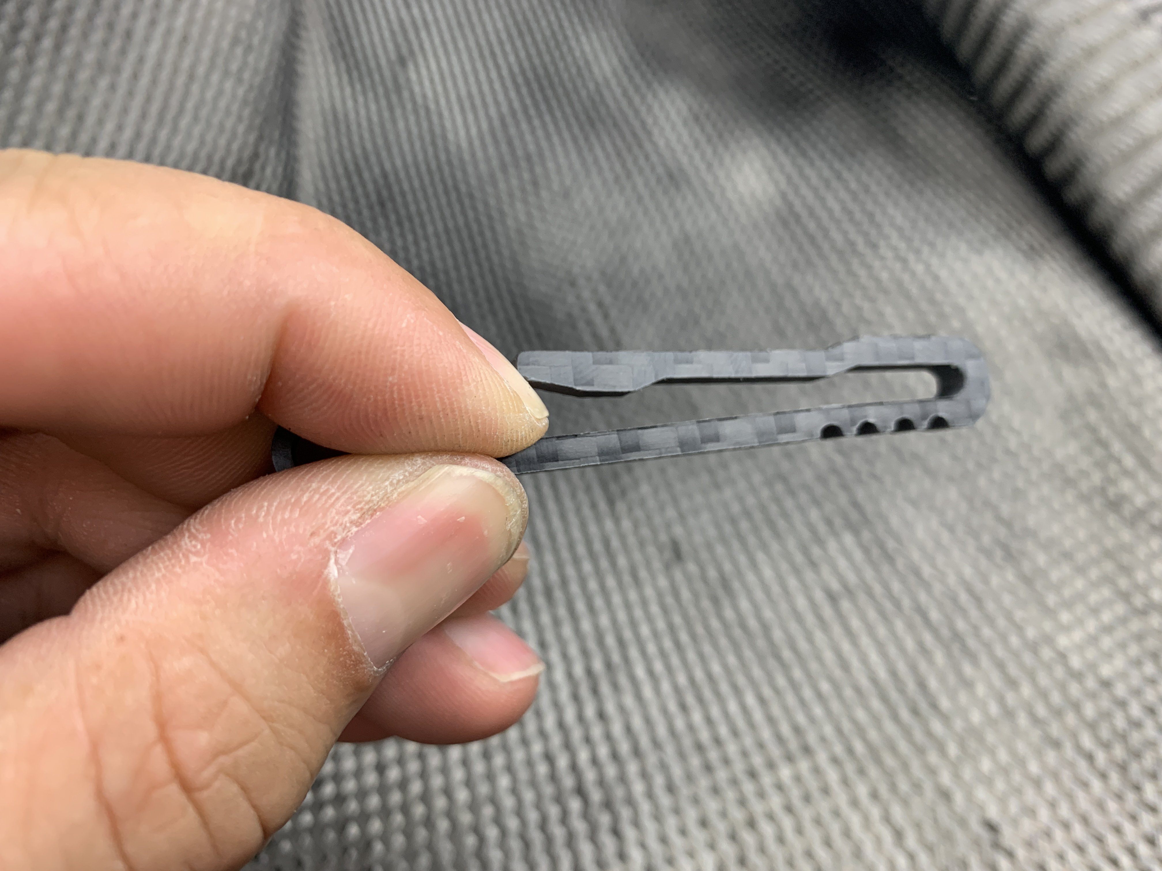 Carbon Fiber Key Amigo Key Clip - CountyComm