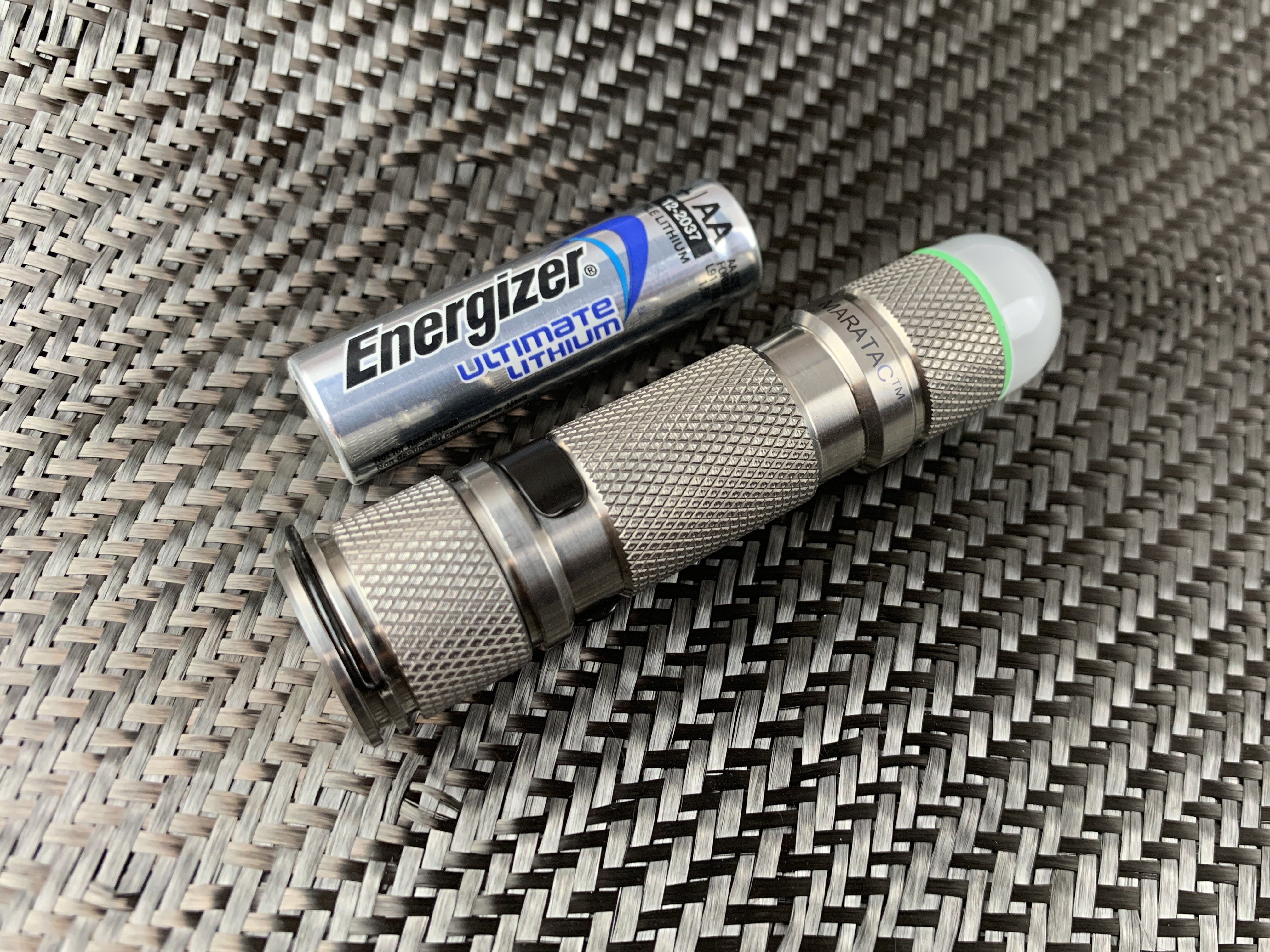Titanium Domed Strobe AA Light By Maratac™ - CountyComm