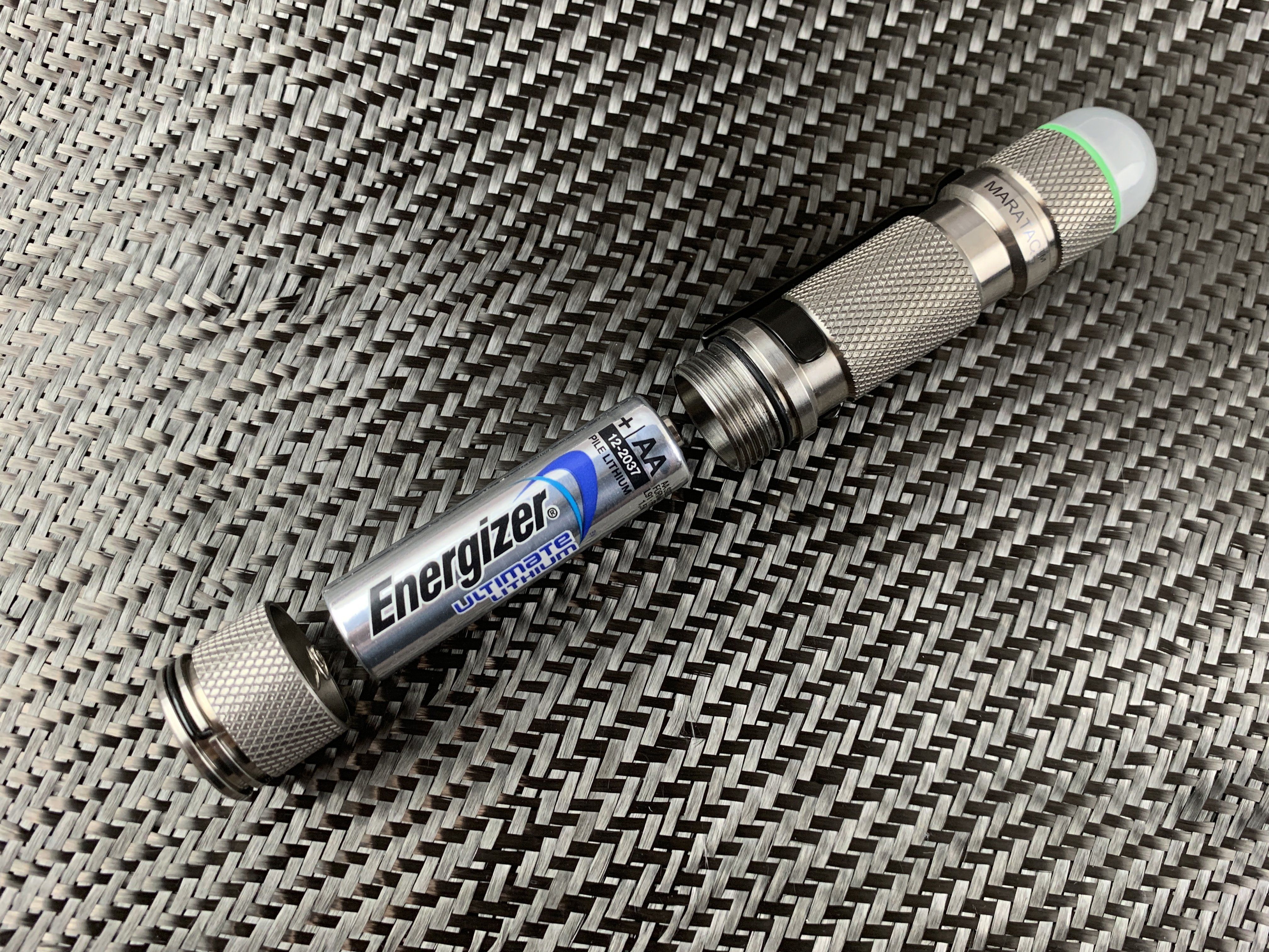 Titanium Domed Strobe AA Light By Maratac™ - CountyComm