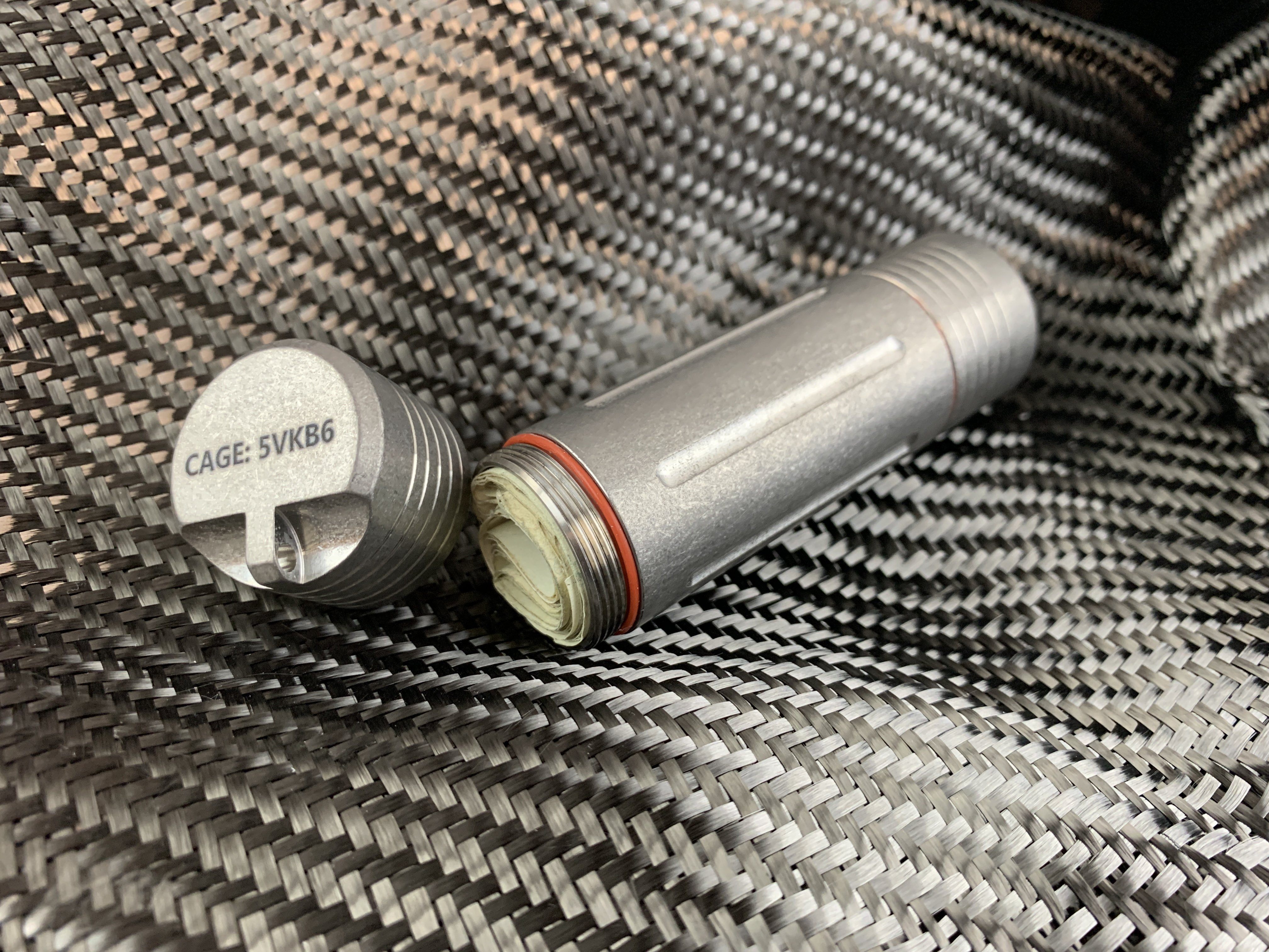 Dual Pass Through Titanium Cache - Limited Overrun - CountyComm