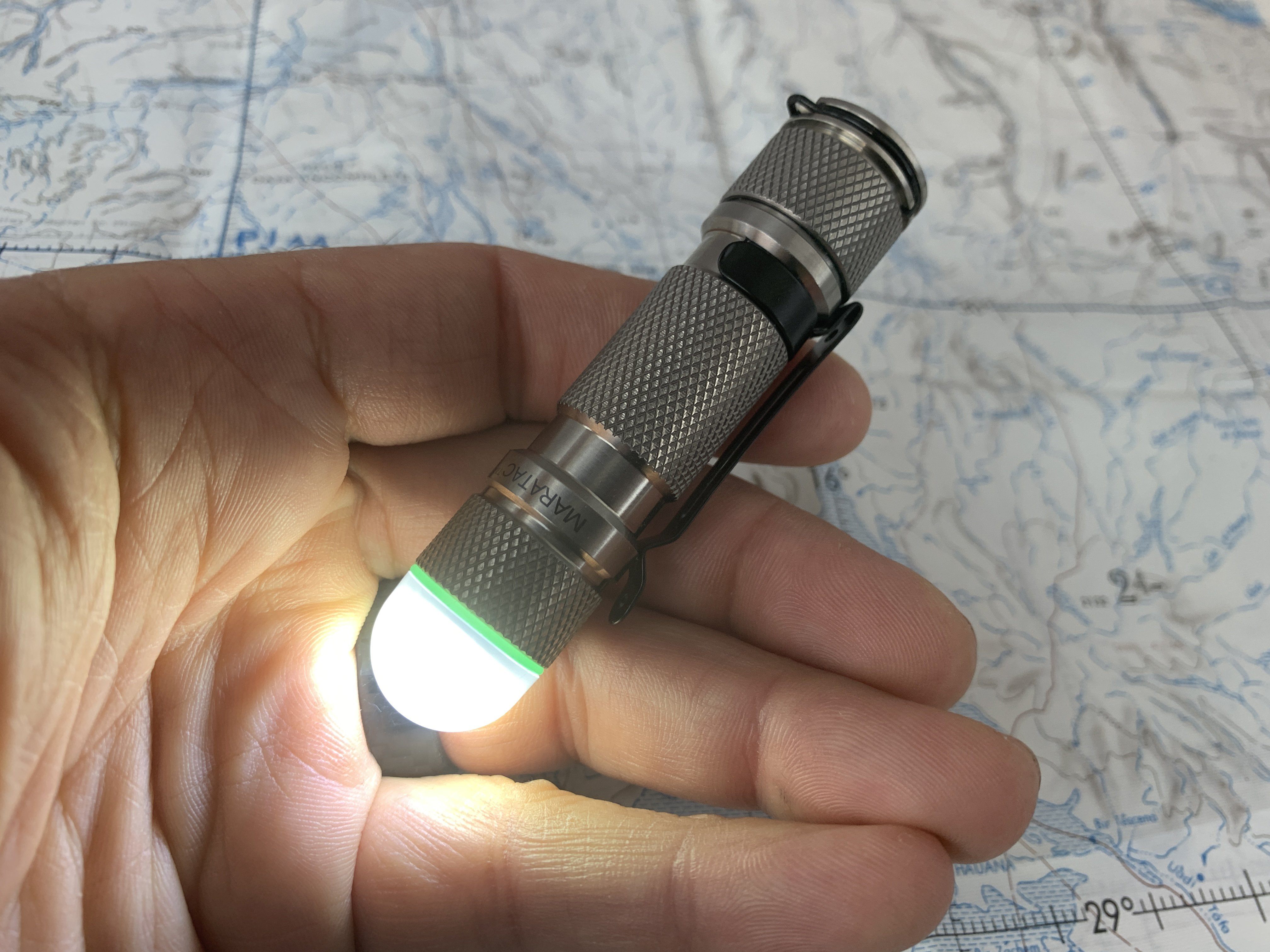Titanium Domed Strobe AA Light By Maratac™ - CountyComm