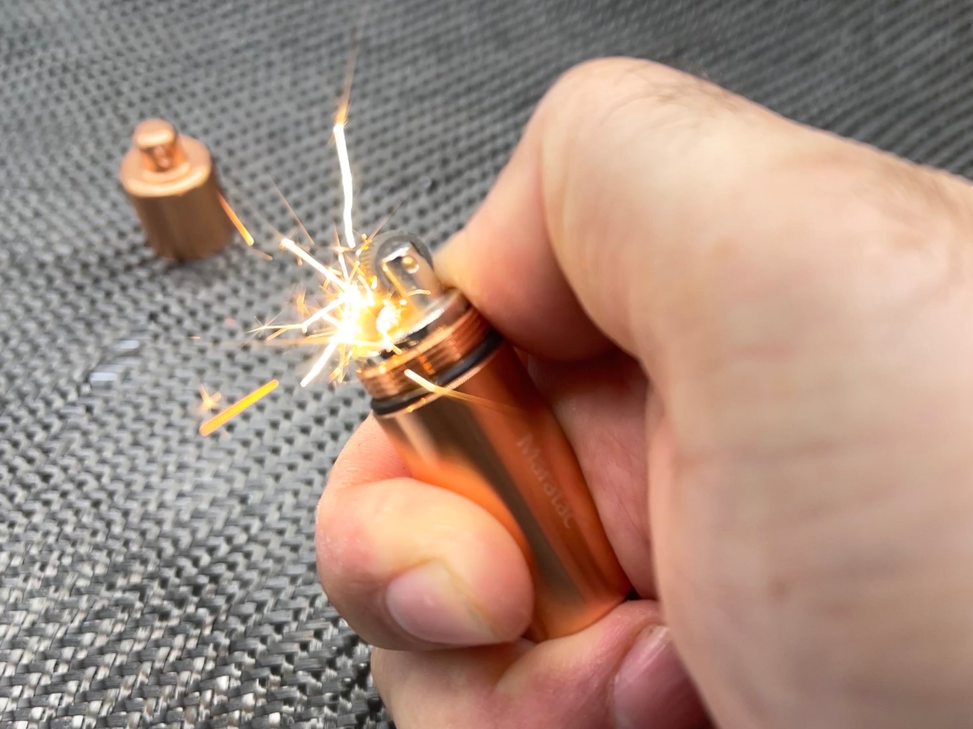 Copper XL Peanut Lighter by Maratac® - Gen 3