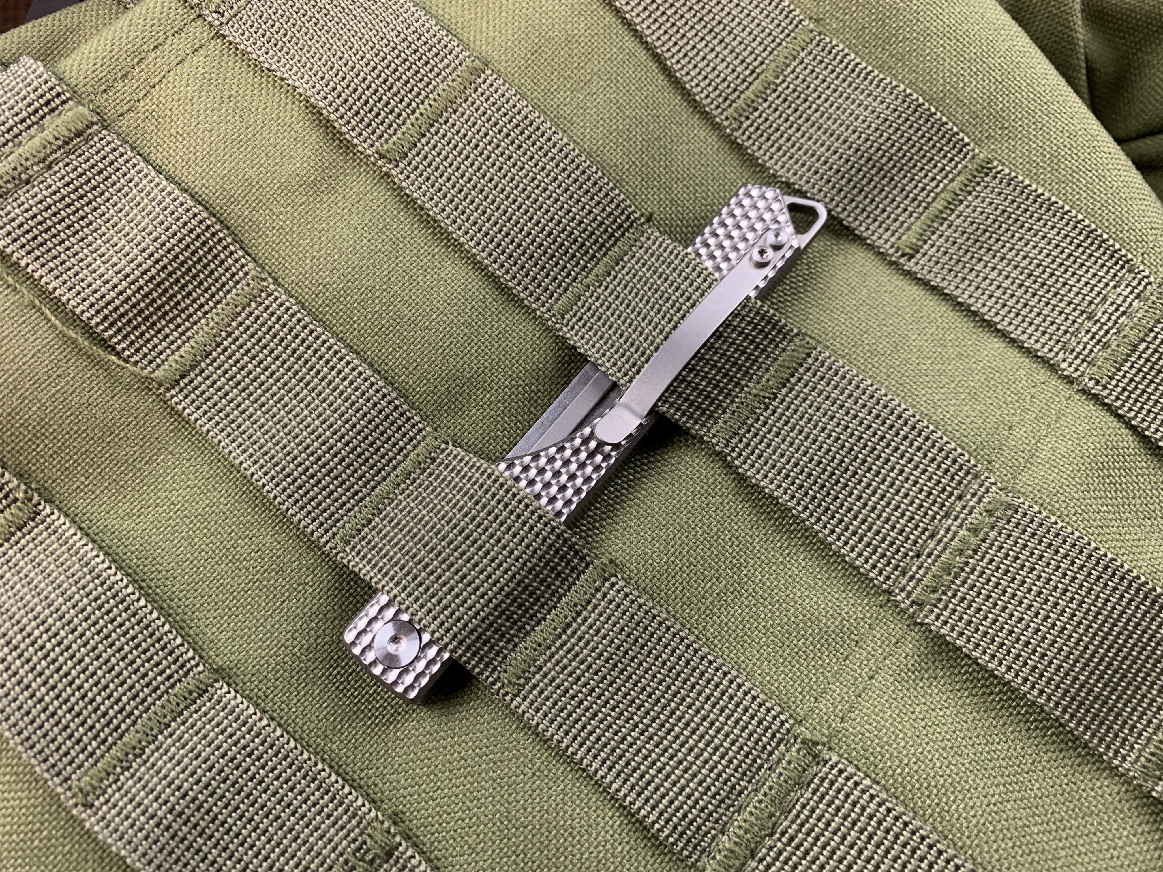 Oversized - Folding Titanium Craft Scalpel Knife + Case + Spare Blades! - CountyComm