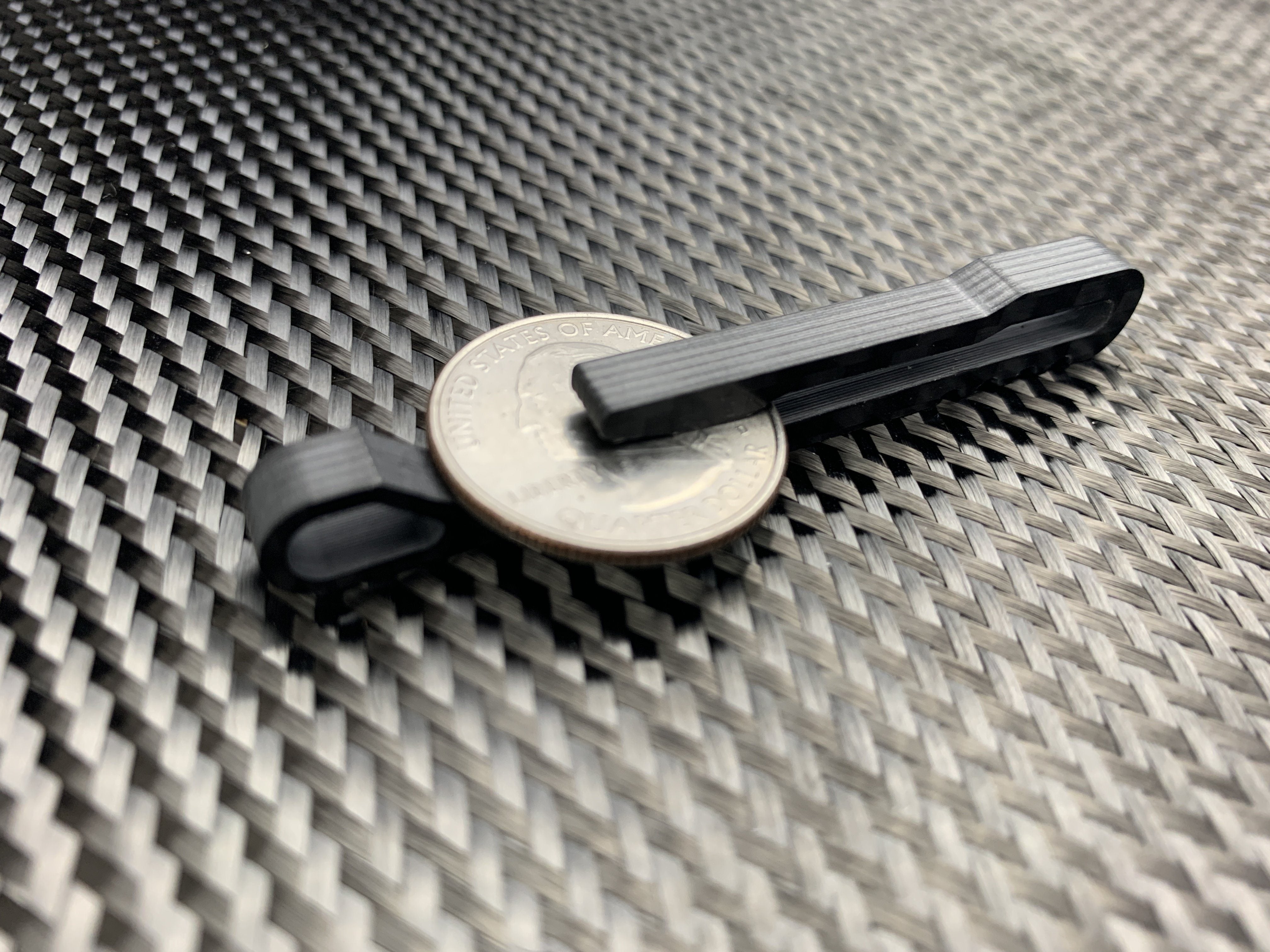 Carbon Fiber Key Amigo Key Clip - CountyComm