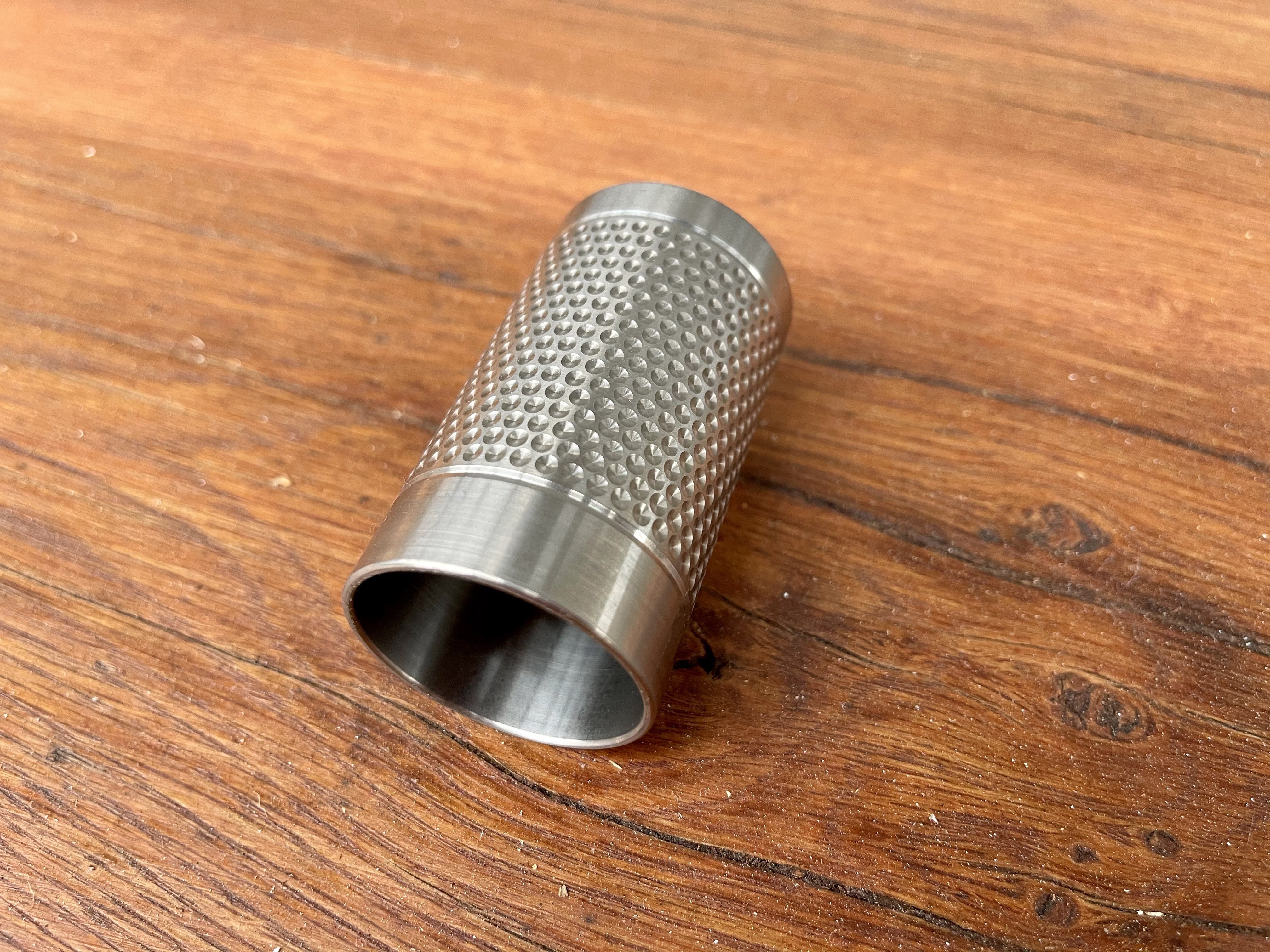 Big Shot - Machined Titanium 2 Oz Glass - CountyComm
