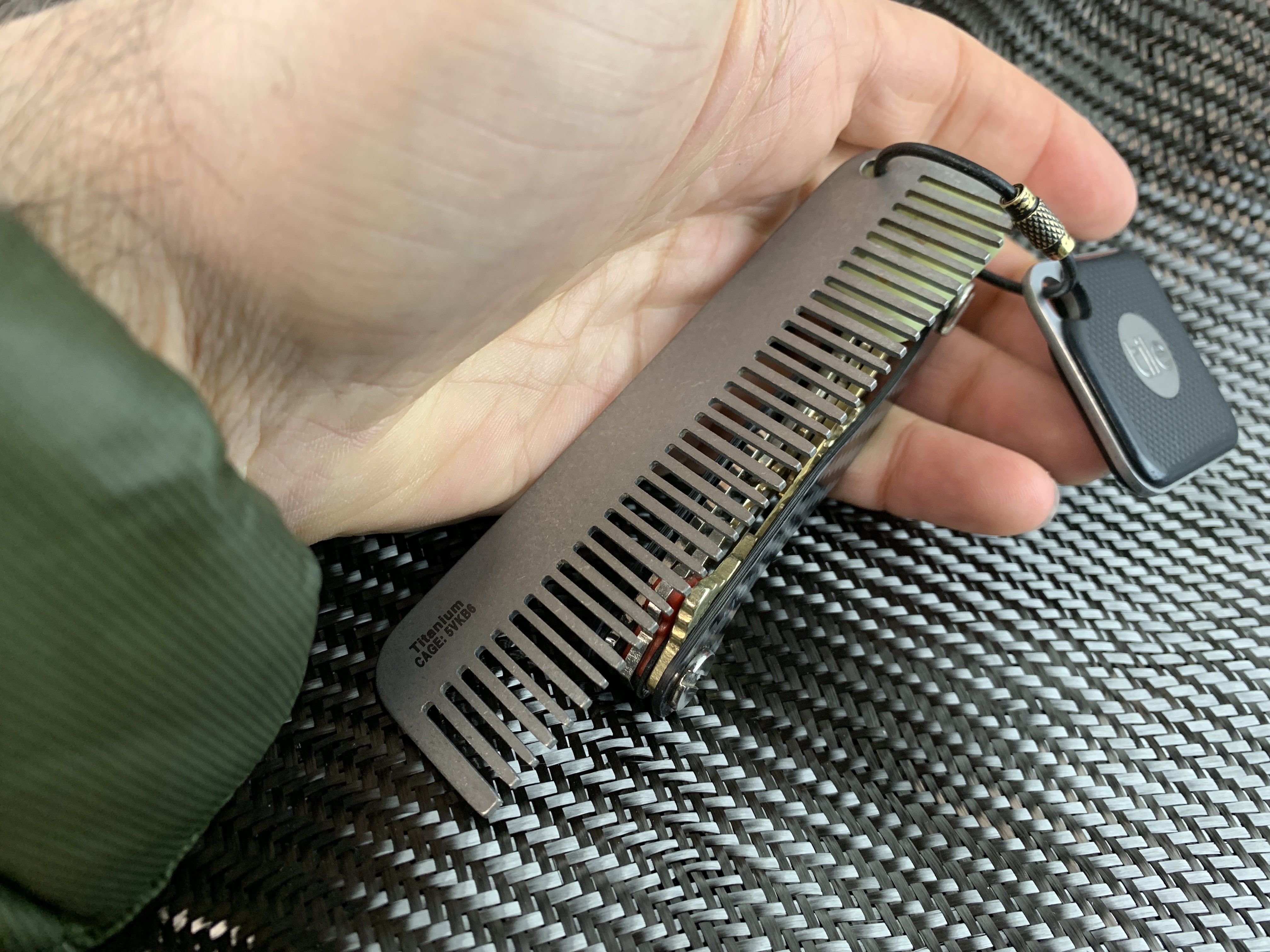 Exclusive Titanium Comb - Limited Overrun! - CountyComm