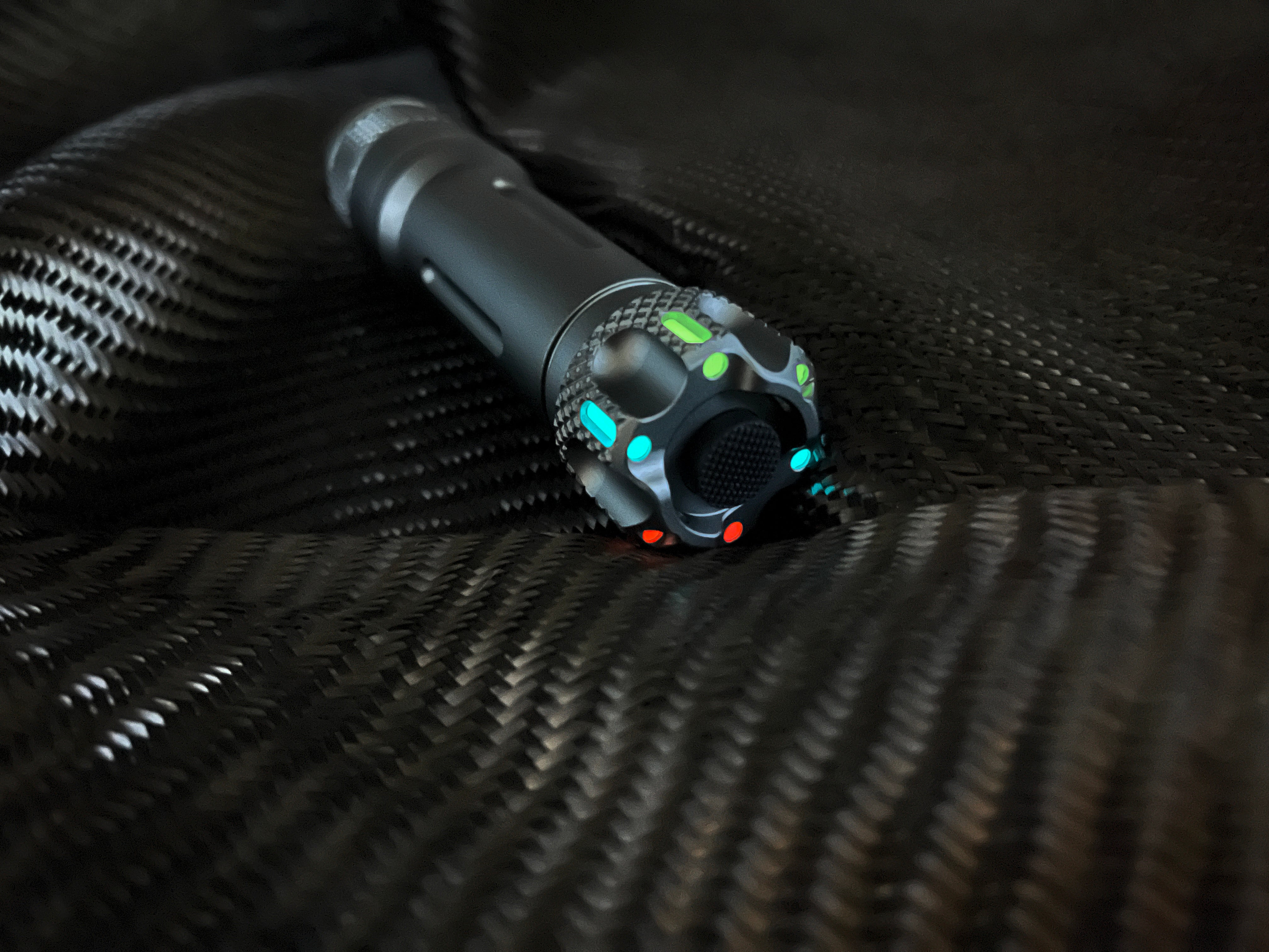 LEP DX Reach - Laser Flashlight 18650 / 21700 by Maratac® - Matte Black - Gen 3 - Coming Soon!