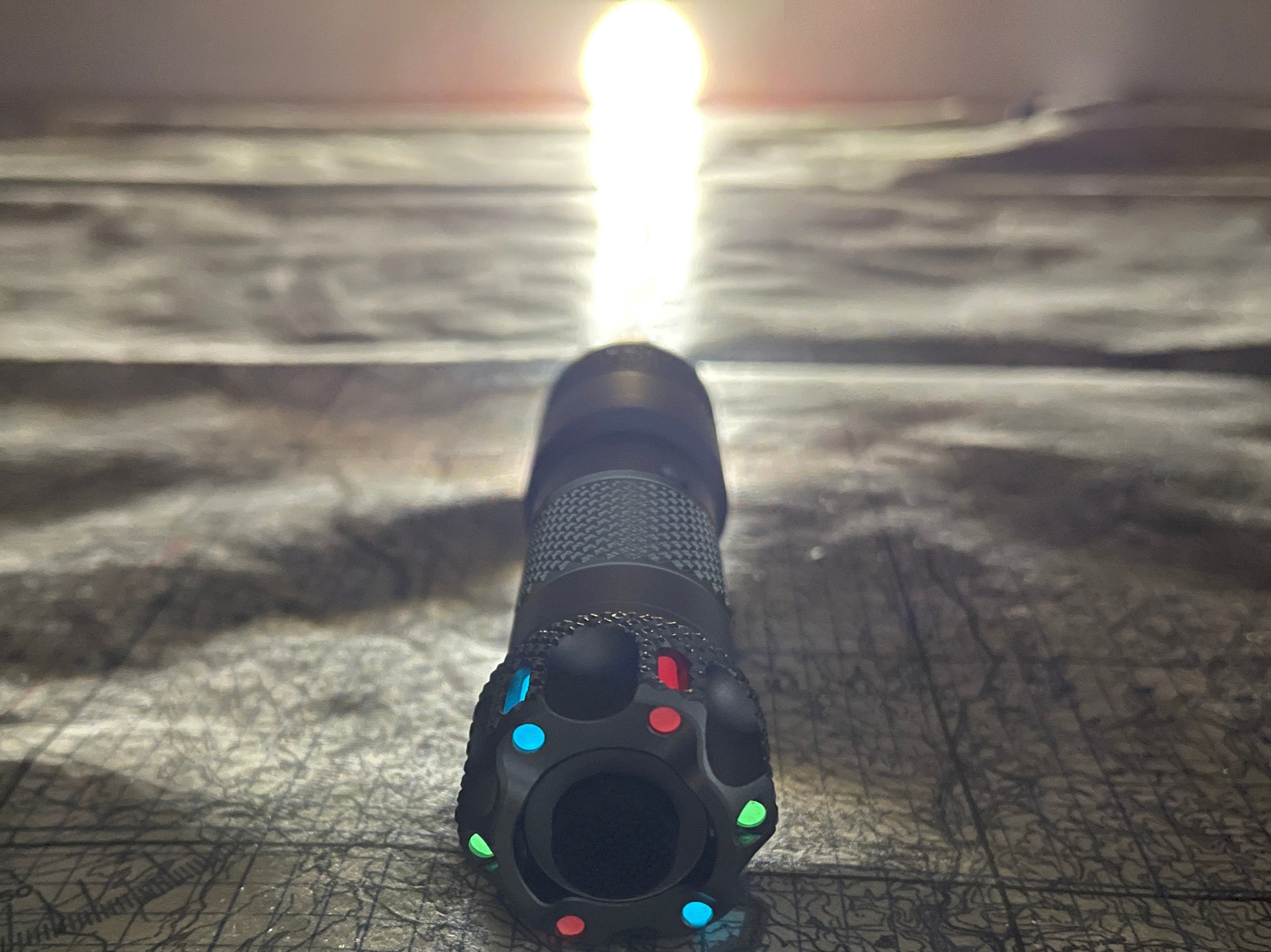 LEP DX Reach - Laser Flashlight 18650 / 21700 by Maratac® - Matte Black - Gen 3 - Coming Soon!