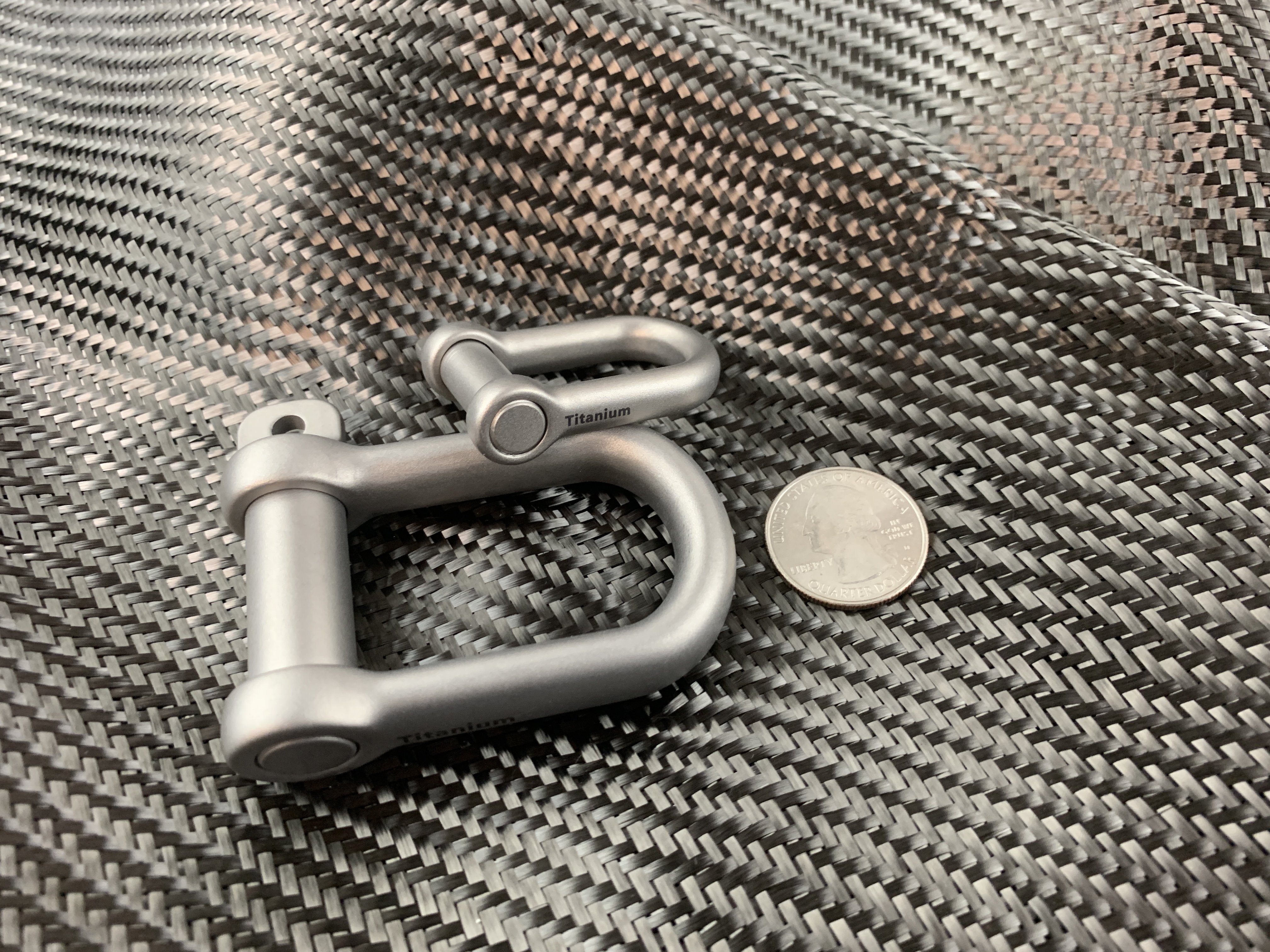 Titanium Gyve Rigging Shackle - CountyComm
