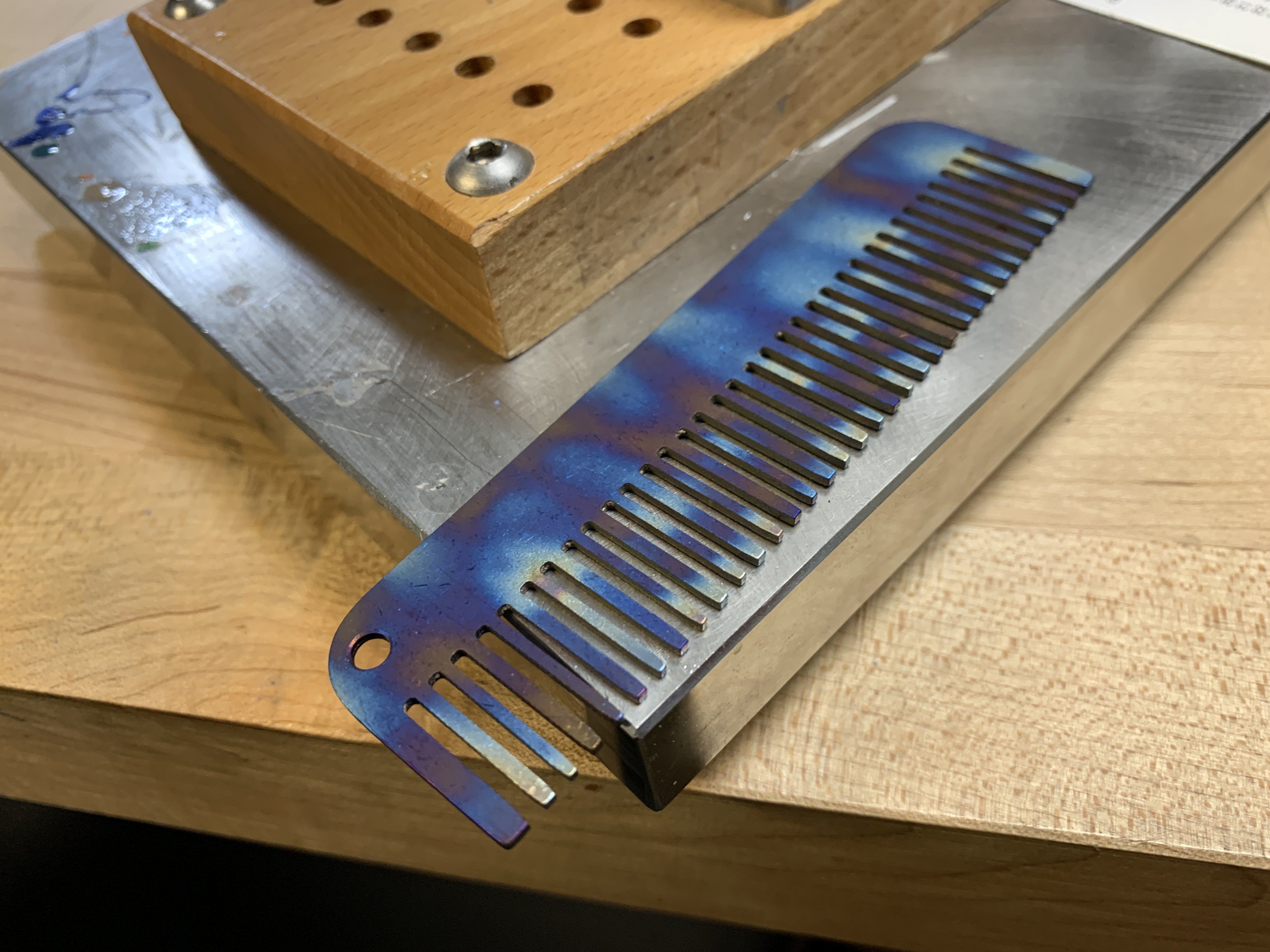 Exclusive Titanium Comb - Limited Overrun! - CountyComm