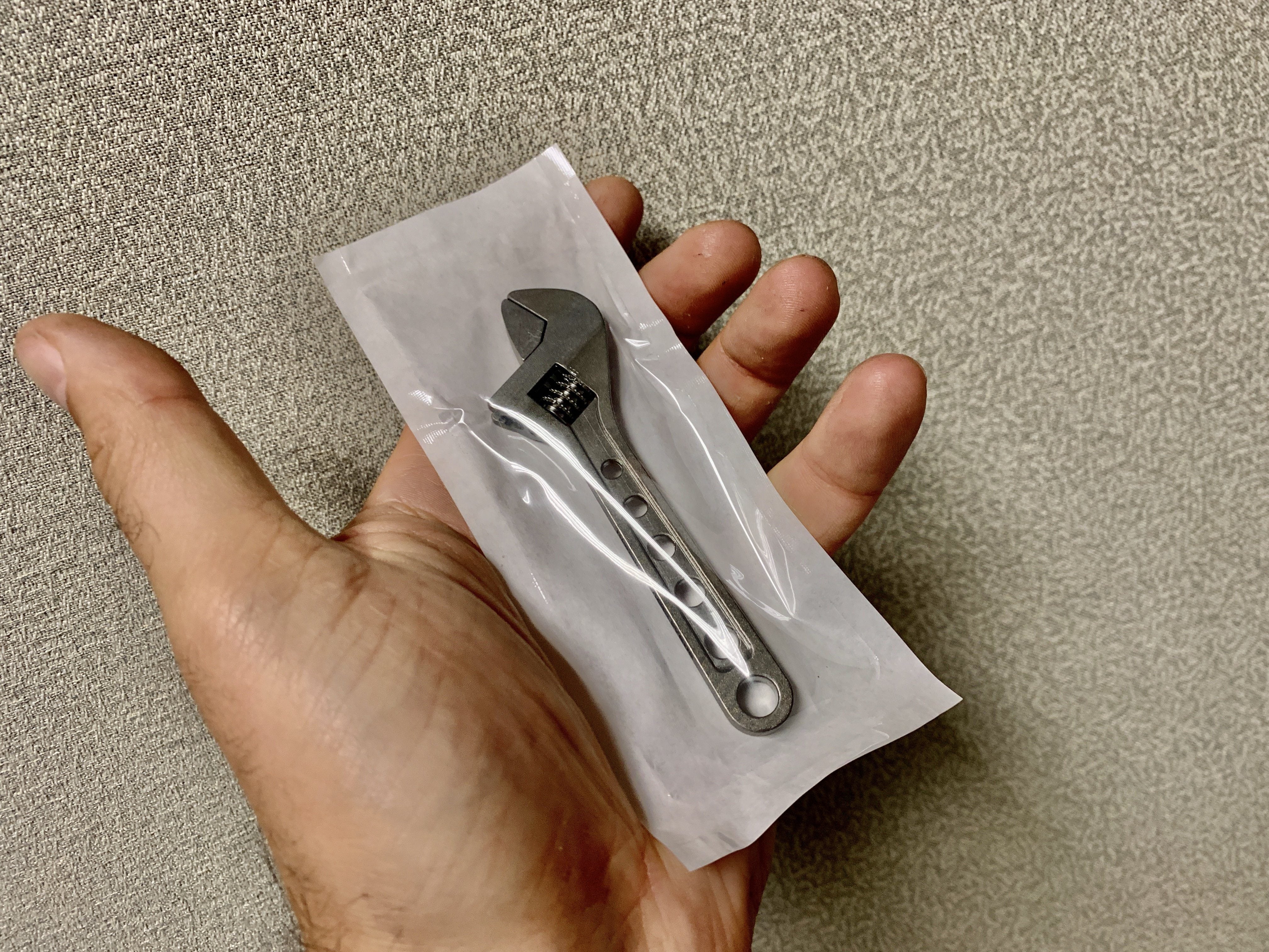 Adjustable Wrench - Titanium 4 Inch ( NSN Pending ) - CountyComm