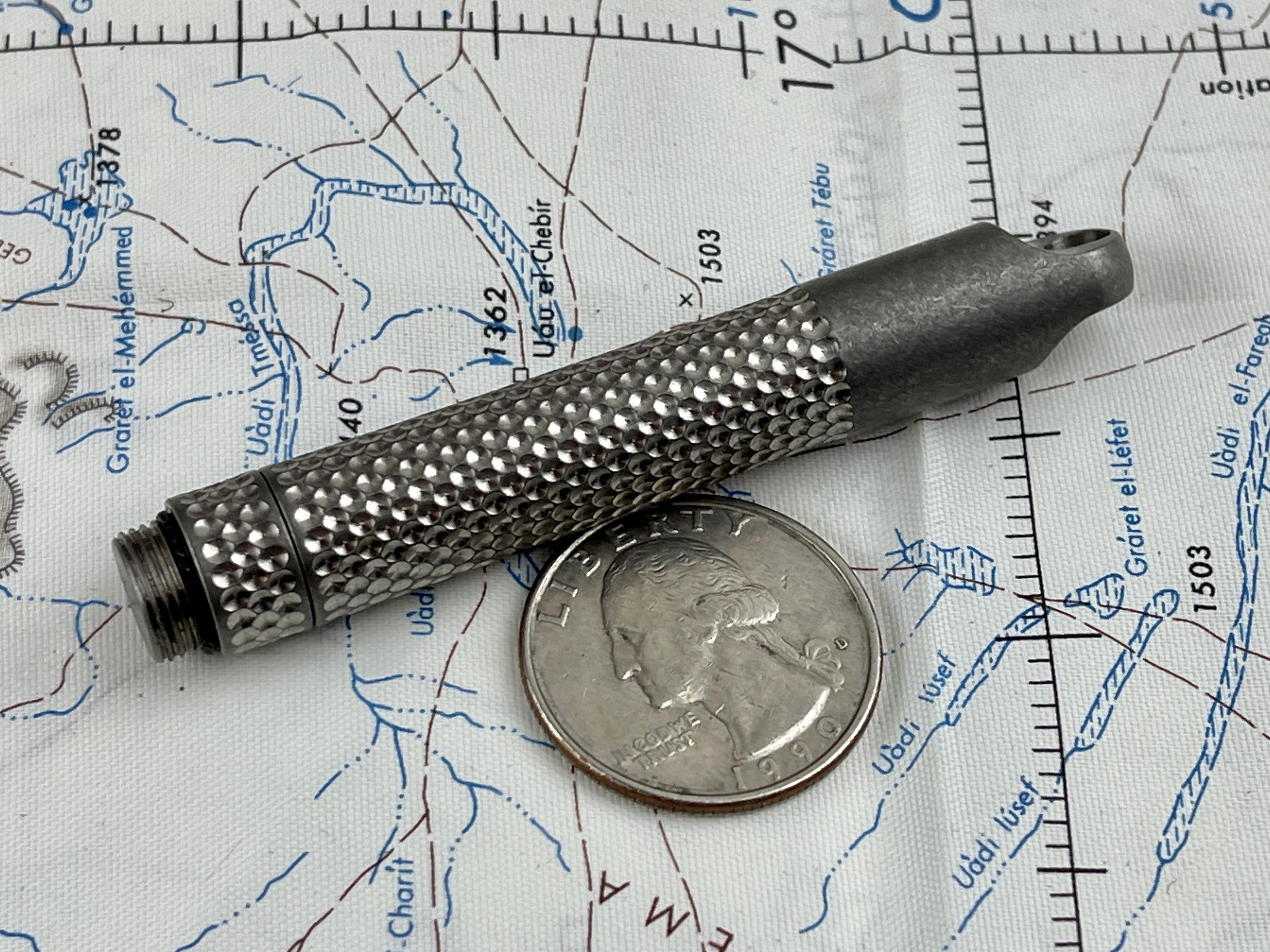 Key Ring Titanium Collapsible Scalpel by Maratac™ - CountyComm