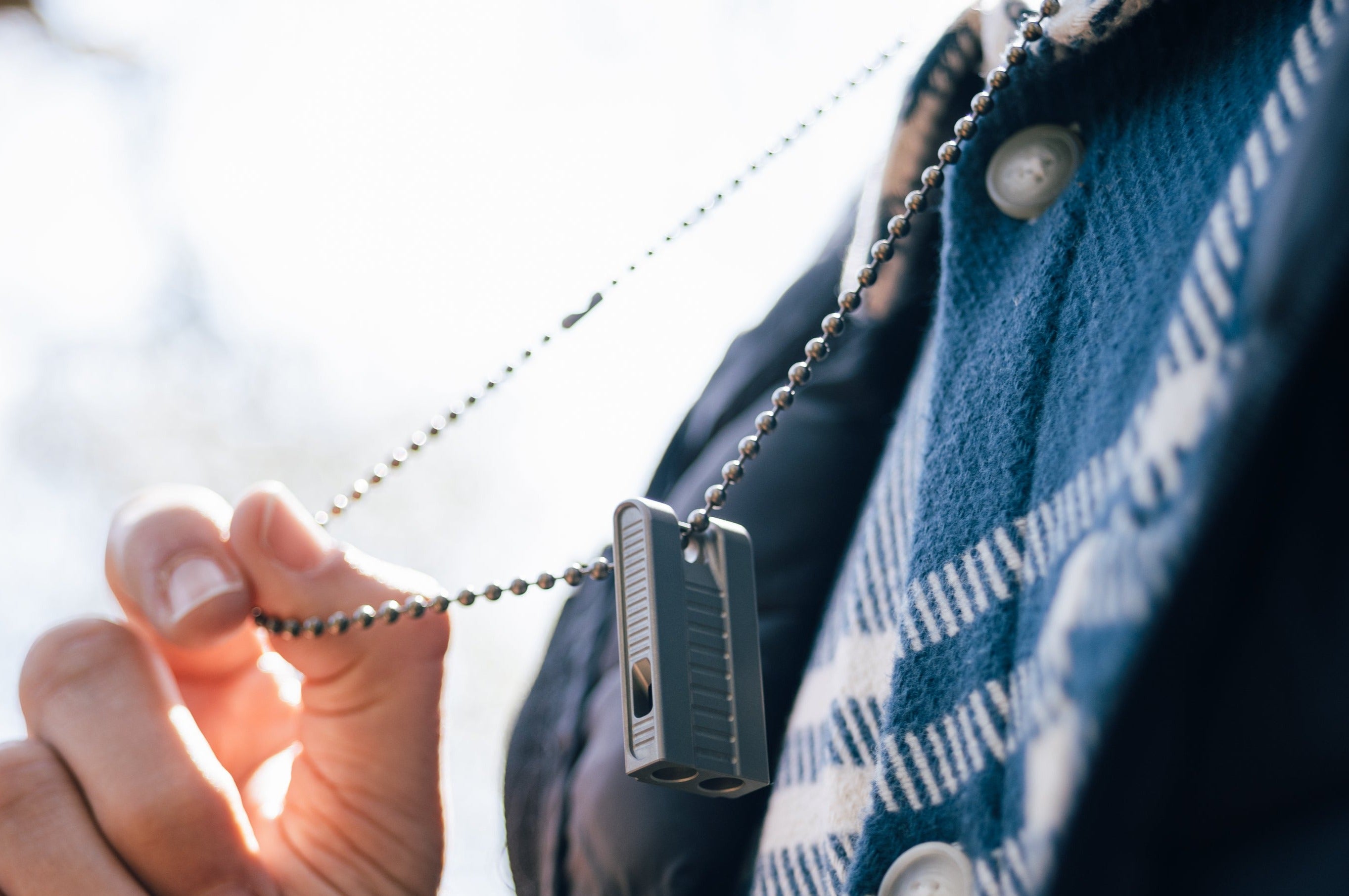 Titanium Ball Chain Kit + 5 Clasps - Gen 2