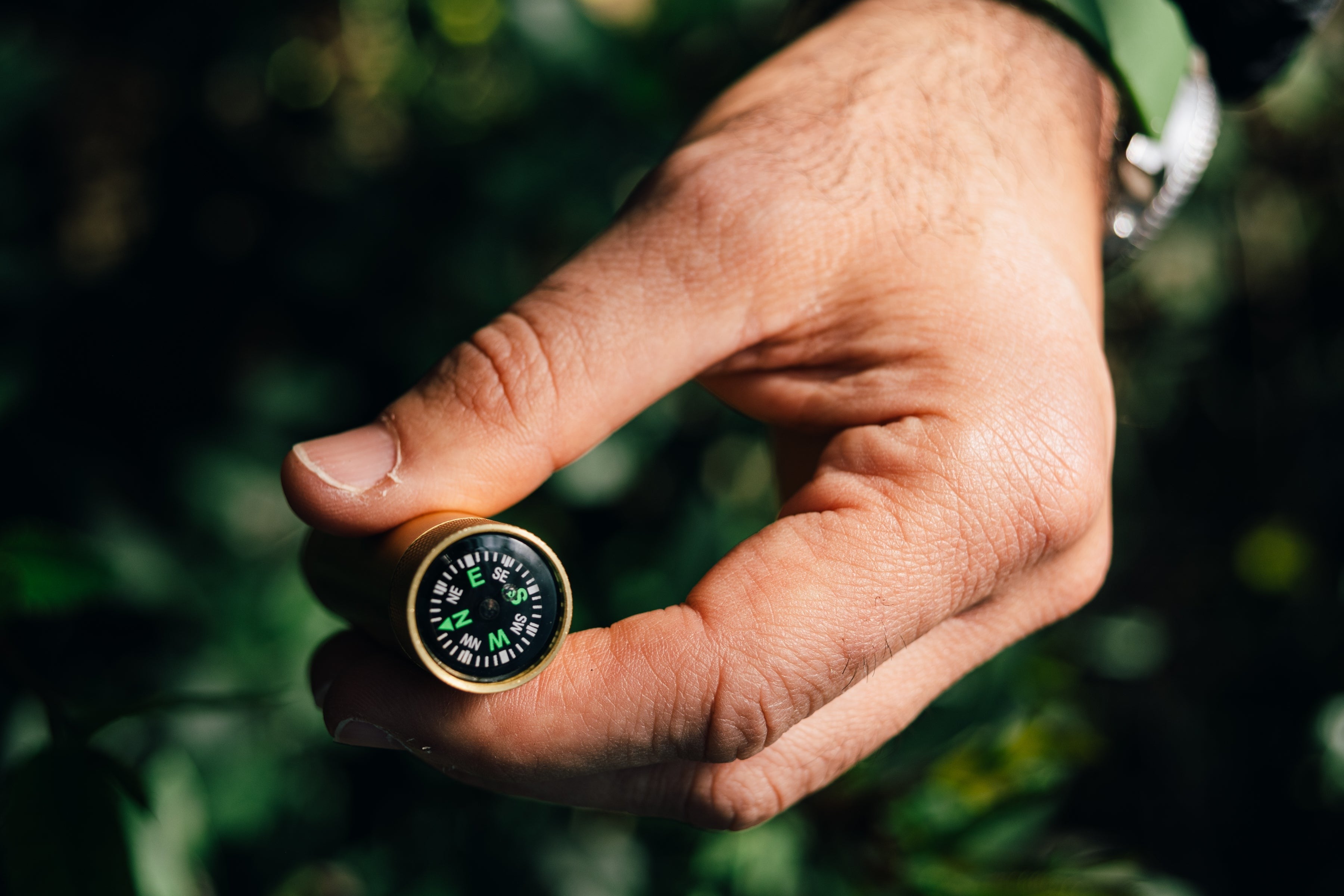 Brass Match & Compass Capsule - Gen 2