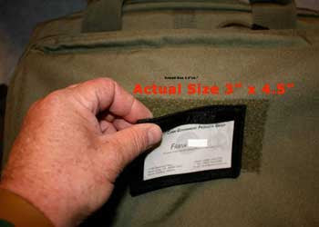 Velcro Backed ID Placard - Rev 2 - CountyComm