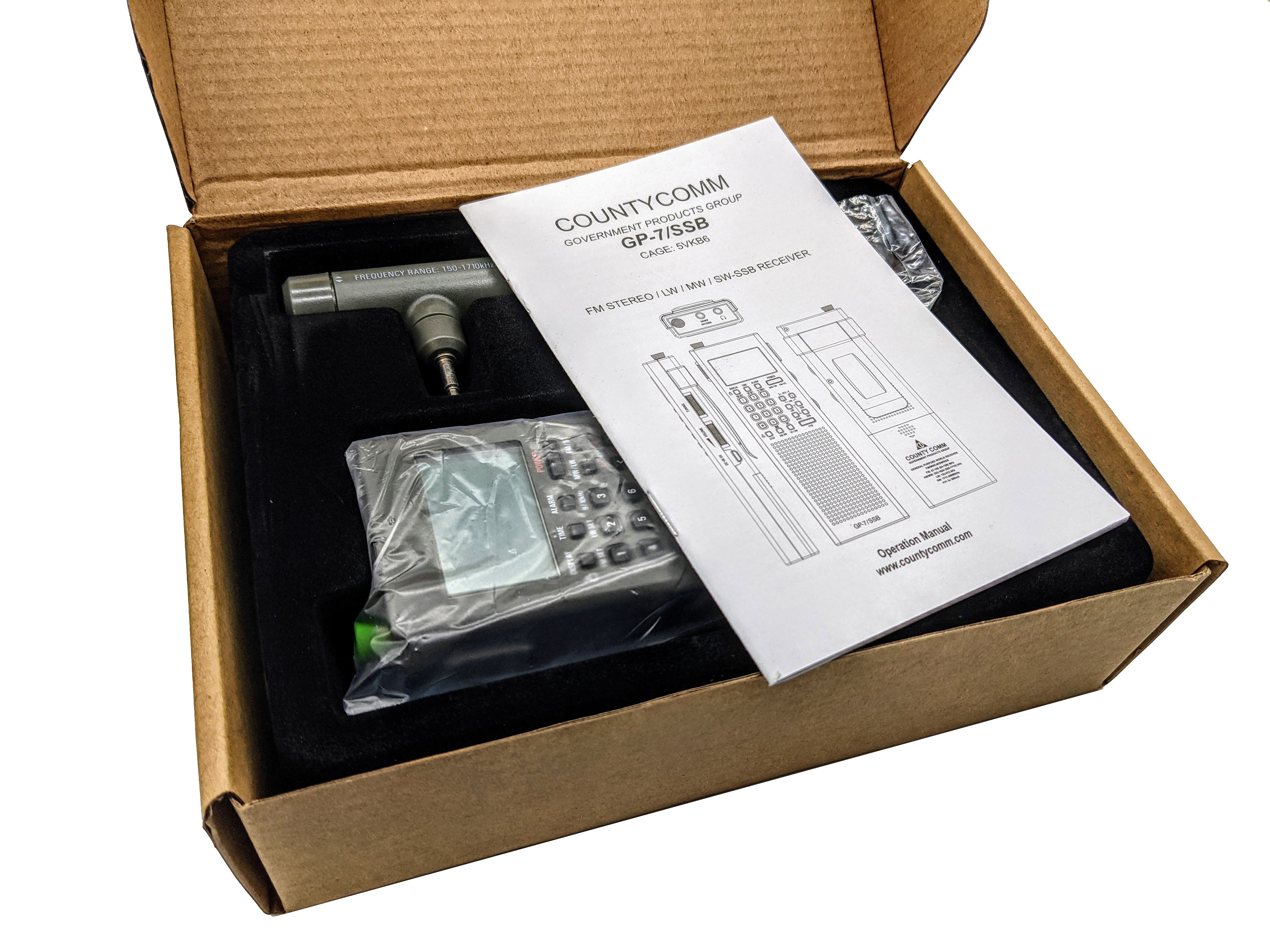 CountyComm GP-7 SSB General Purpose Radio - Organic Gray - Gen 5