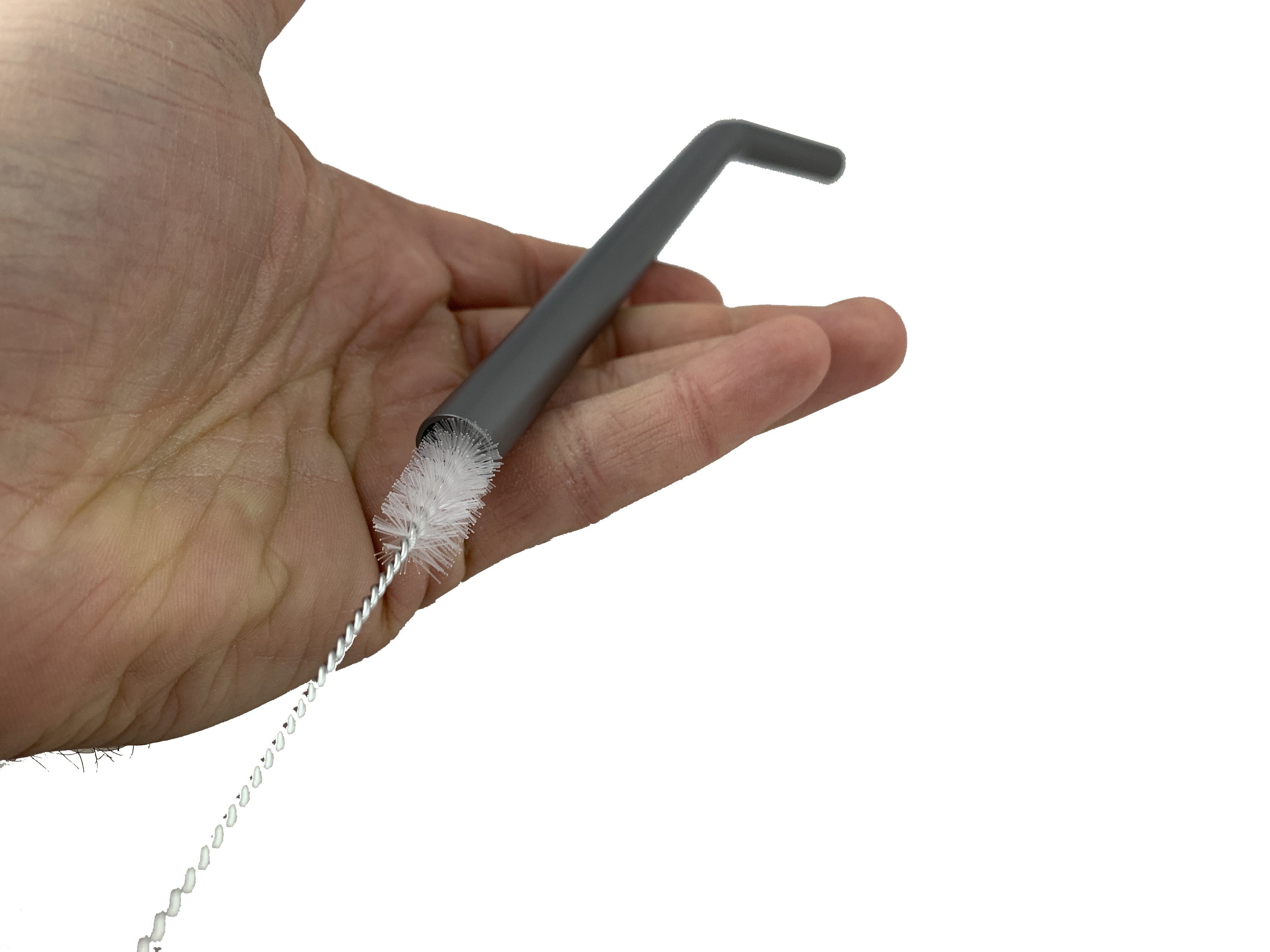 Angled Tip Massive Poseidon Ti-Straw - Ultra Lightweight Titanium - CountyComm