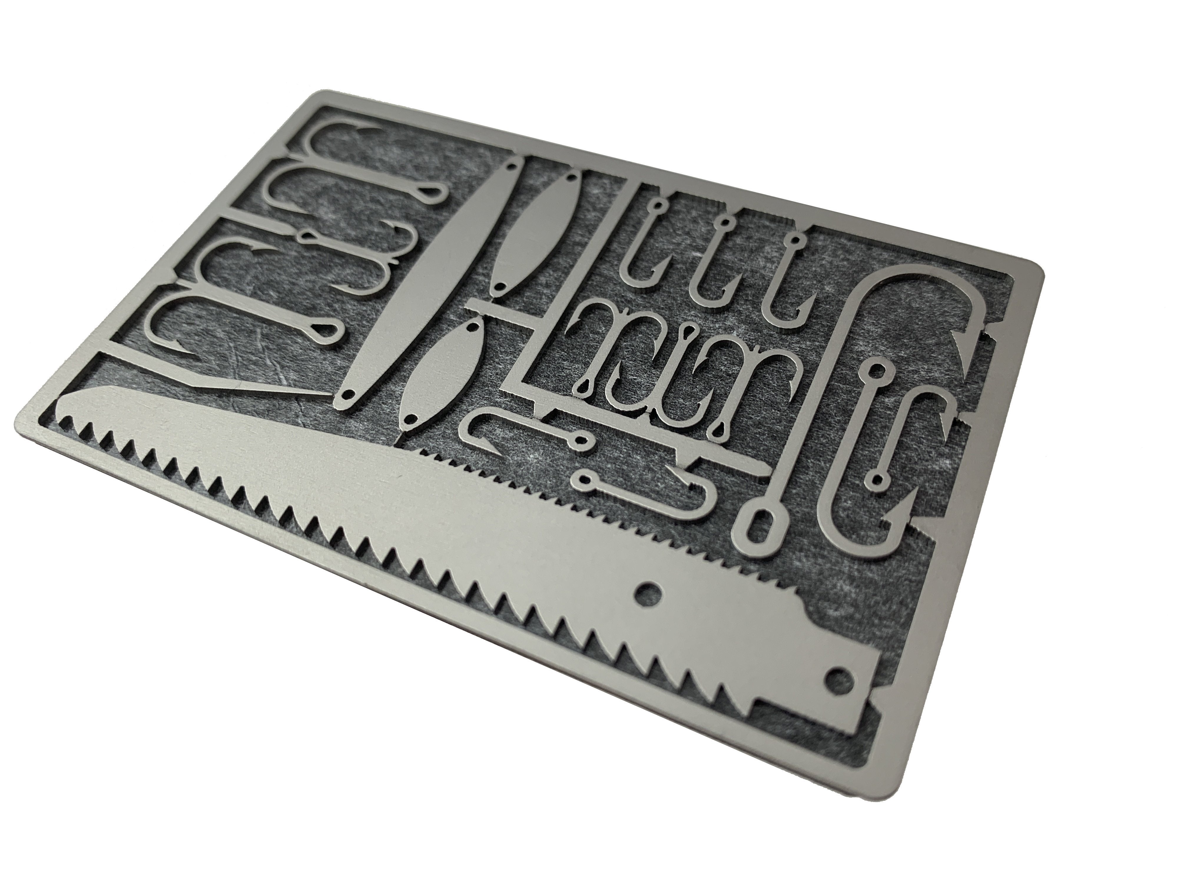 Survival Titanium Fishing Card - Limited Run! - CountyComm