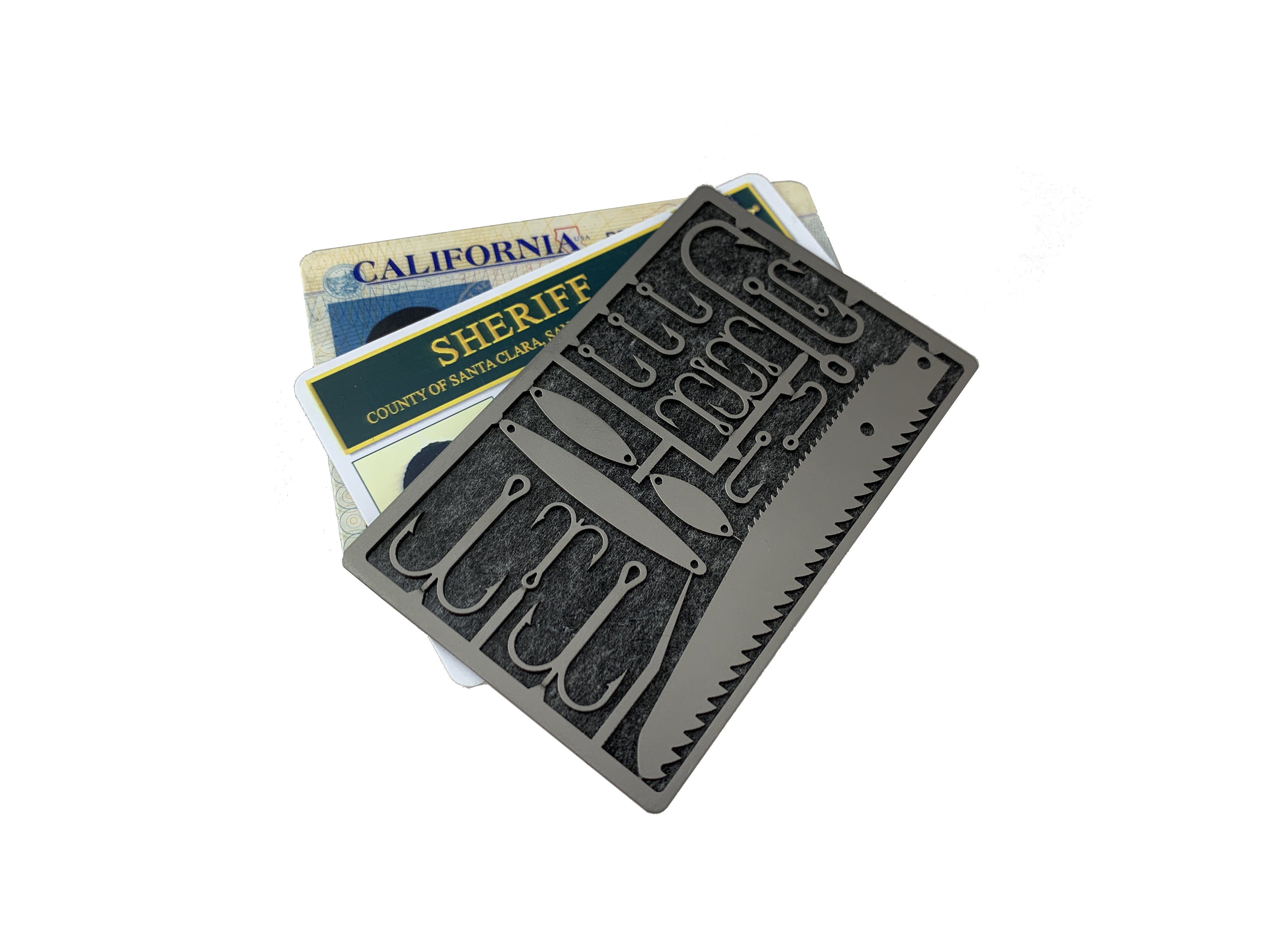Survival Titanium Fishing Card - Limited Run! - CountyComm