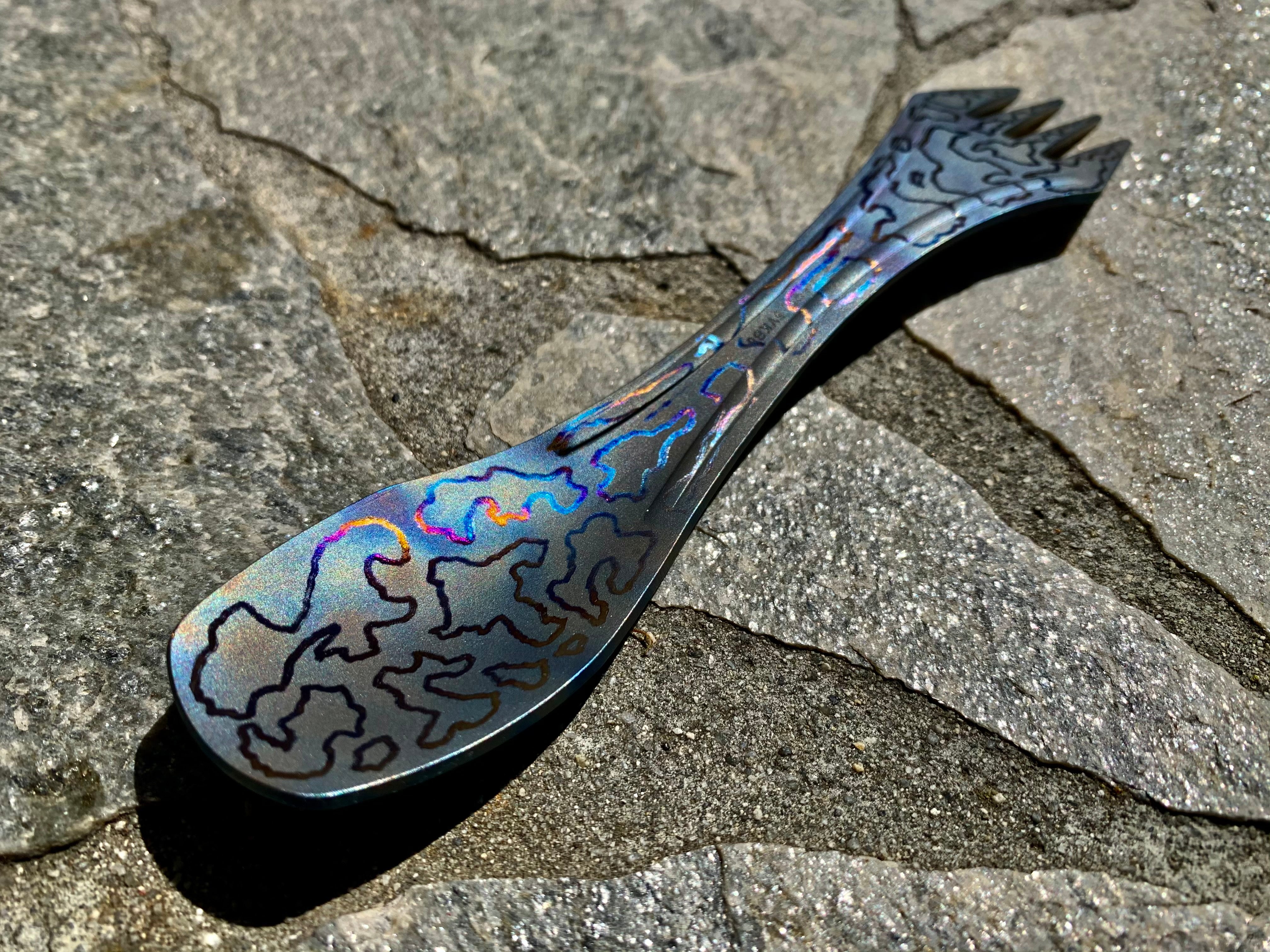 Incredible Industrial Titanium Spork - Gen 2