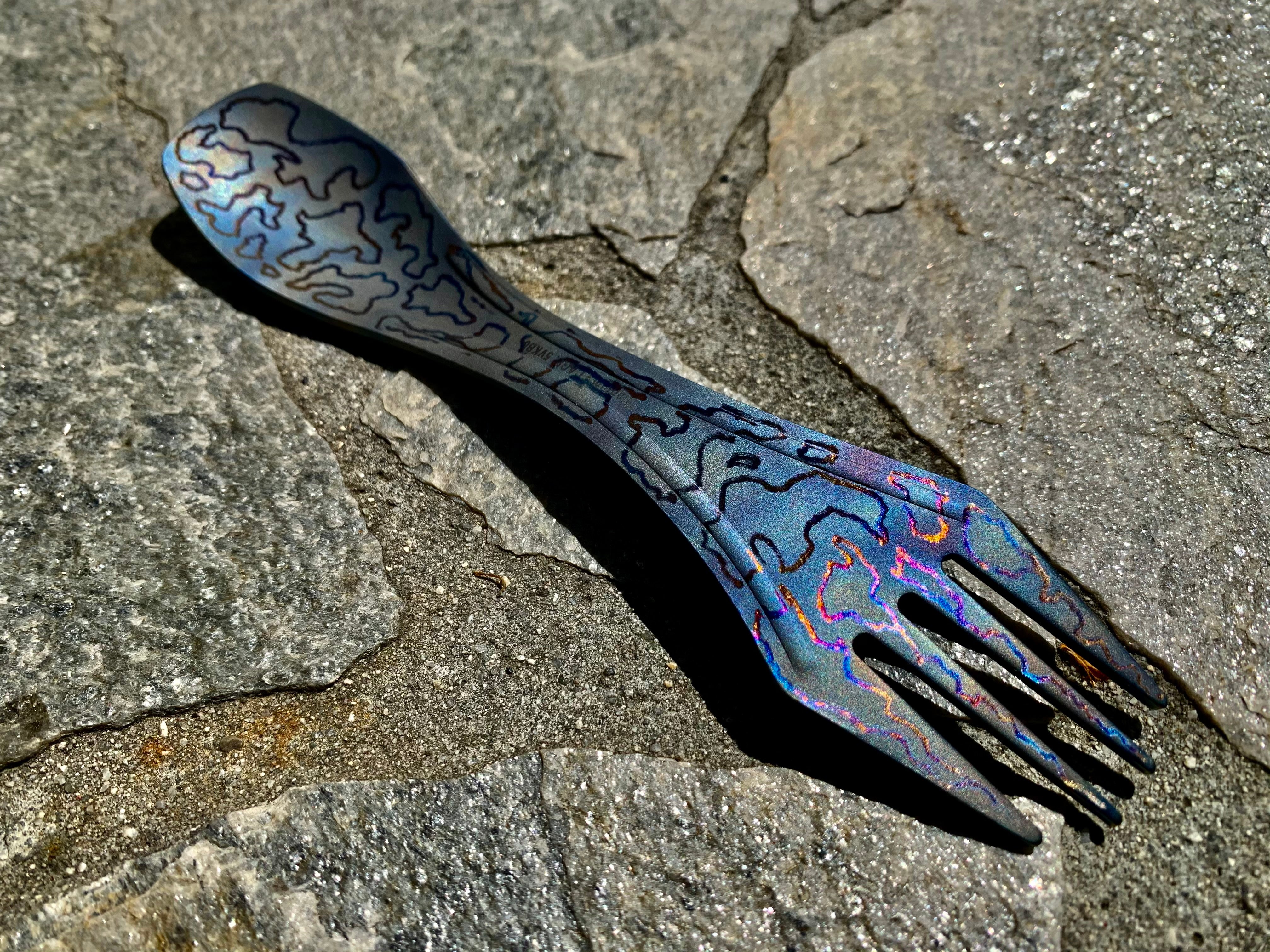 Incredible Industrial Titanium Spork - Gen 2
