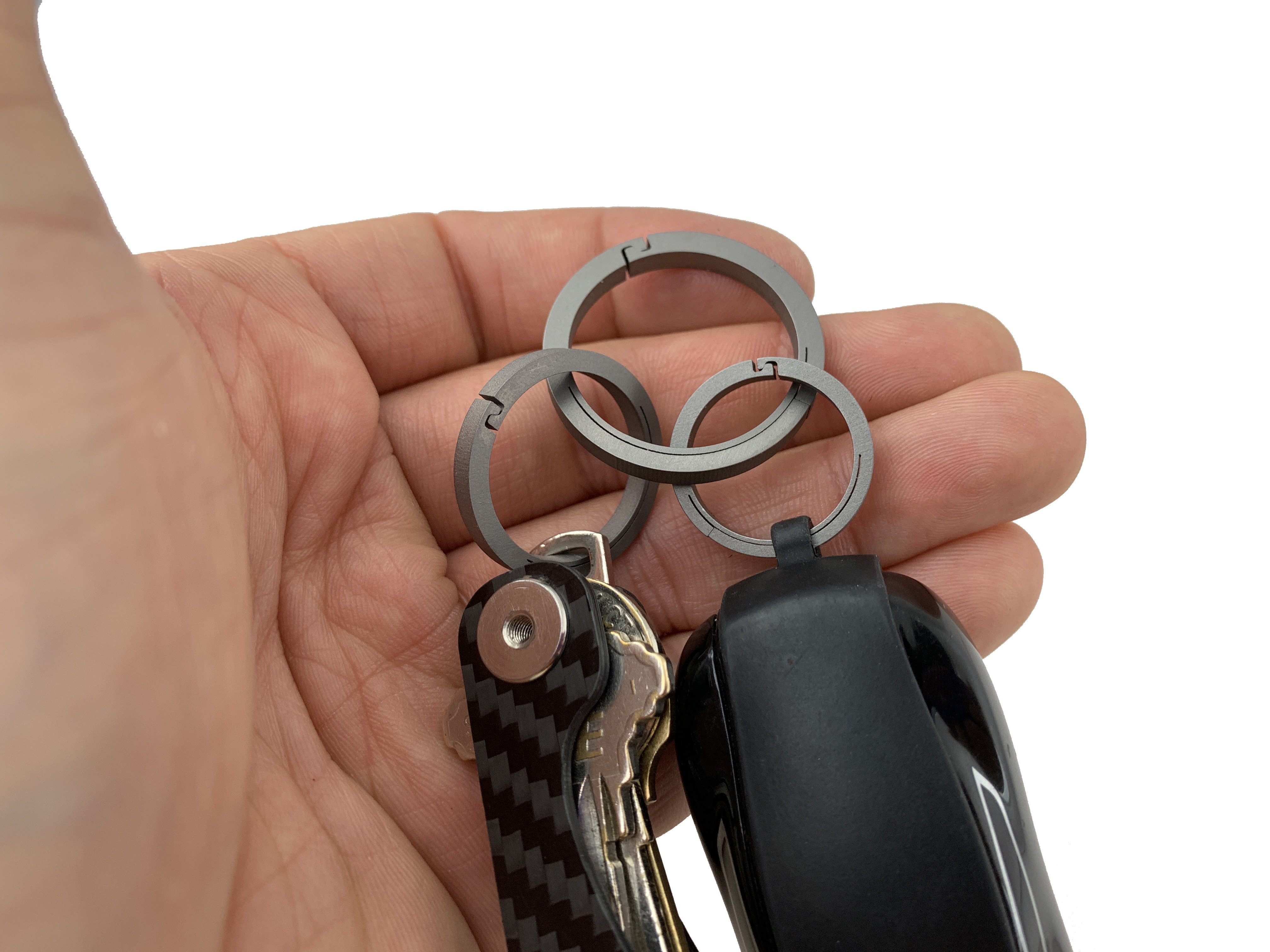 Living Titanium Spring Clip -  Tri Pack ( Gen 2 ) - CountyComm