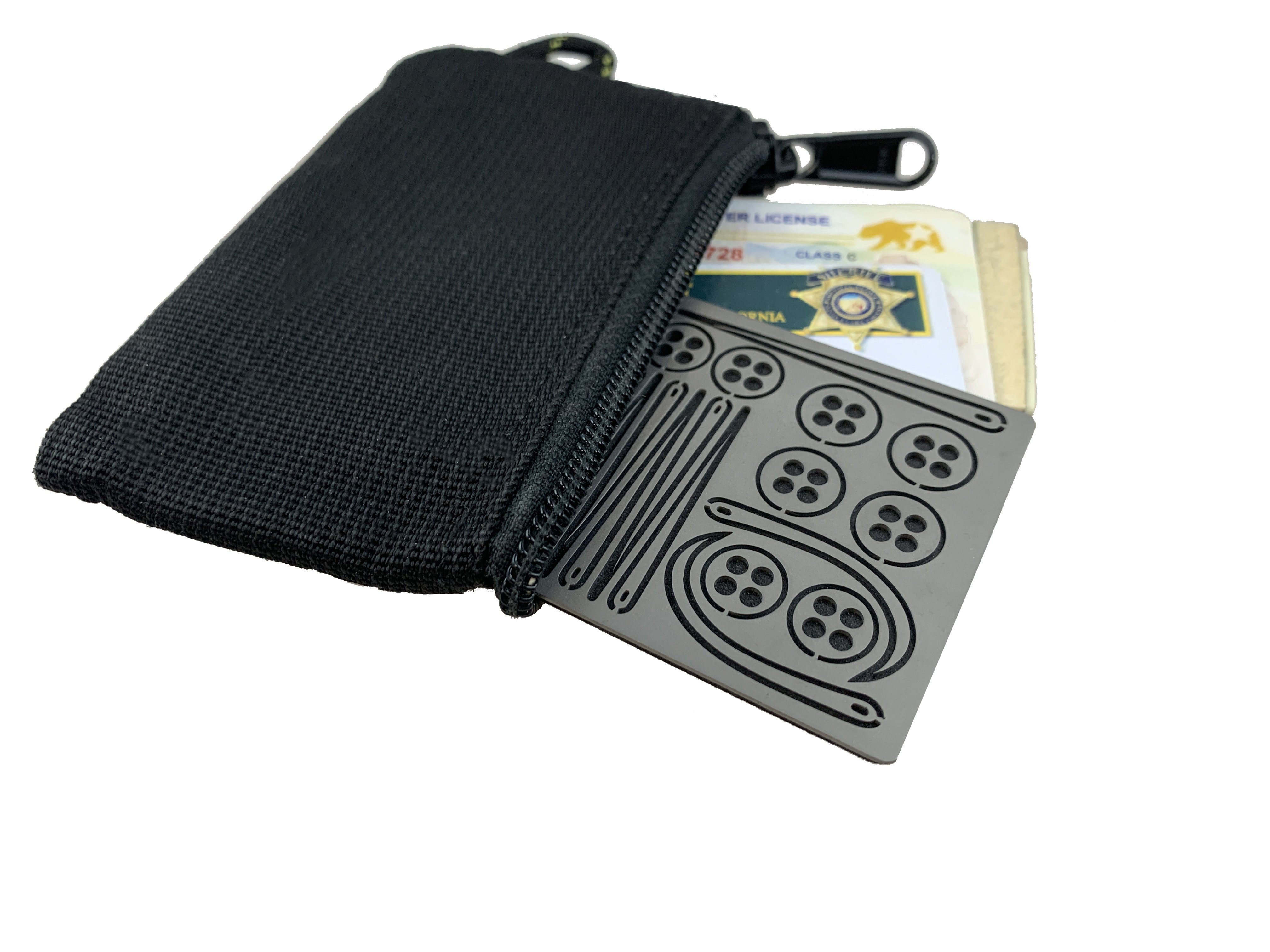 Emergency Titanium Sewing Kit Card - CountyComm