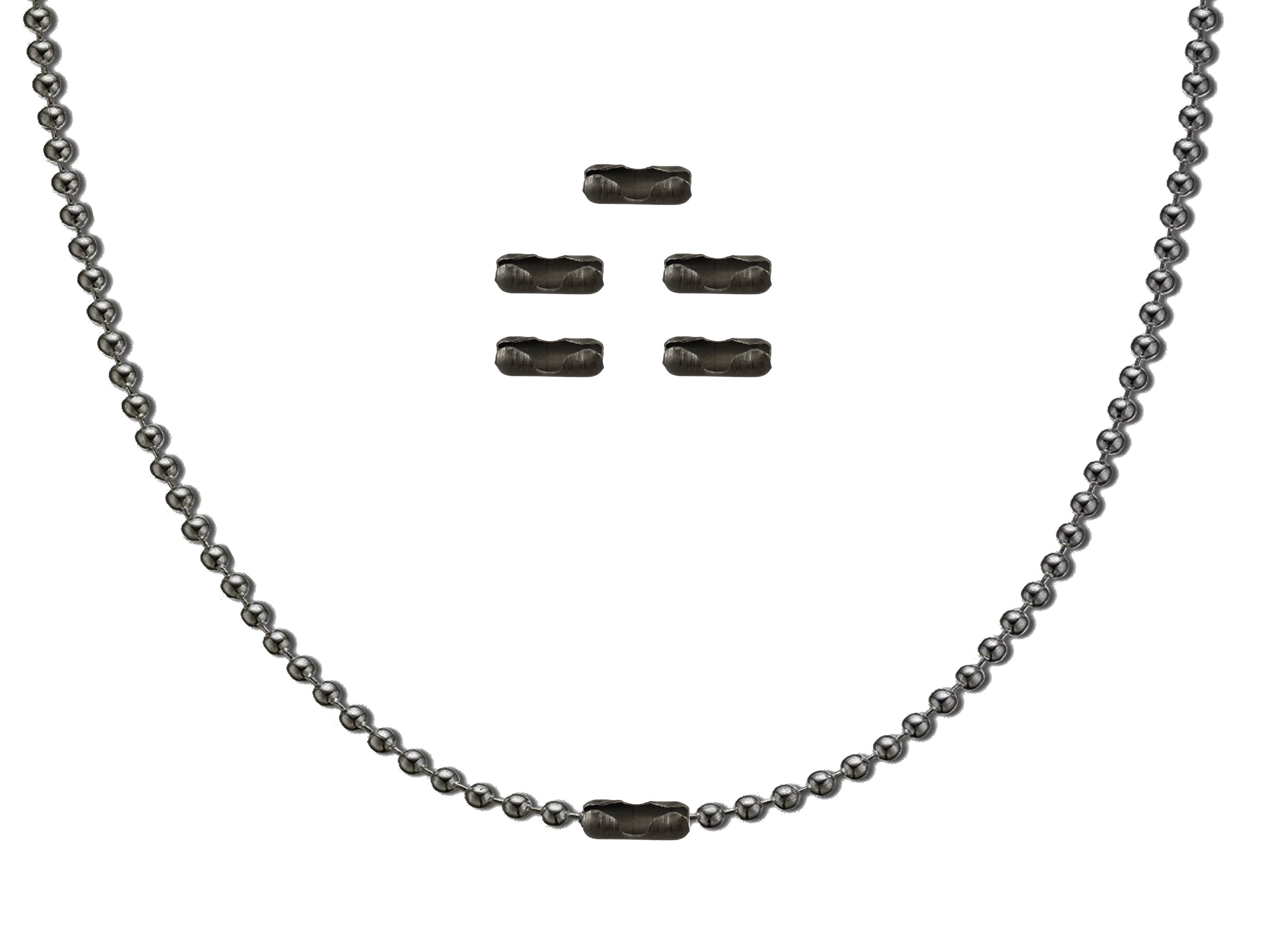 Titanium Ball Chain Kit + 5 Clasps - CountyComm