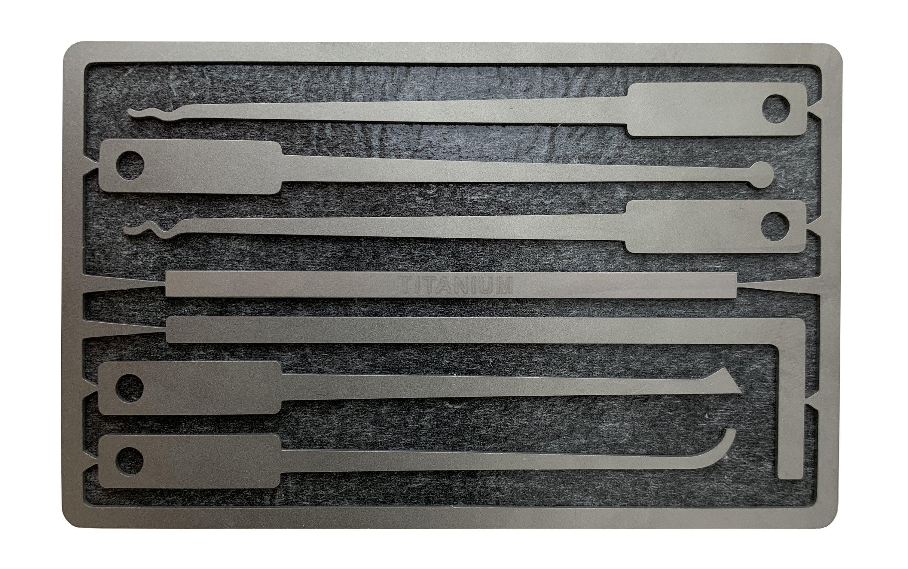 Covert Titanium Lock Pick Manipulation Card - CountyComm